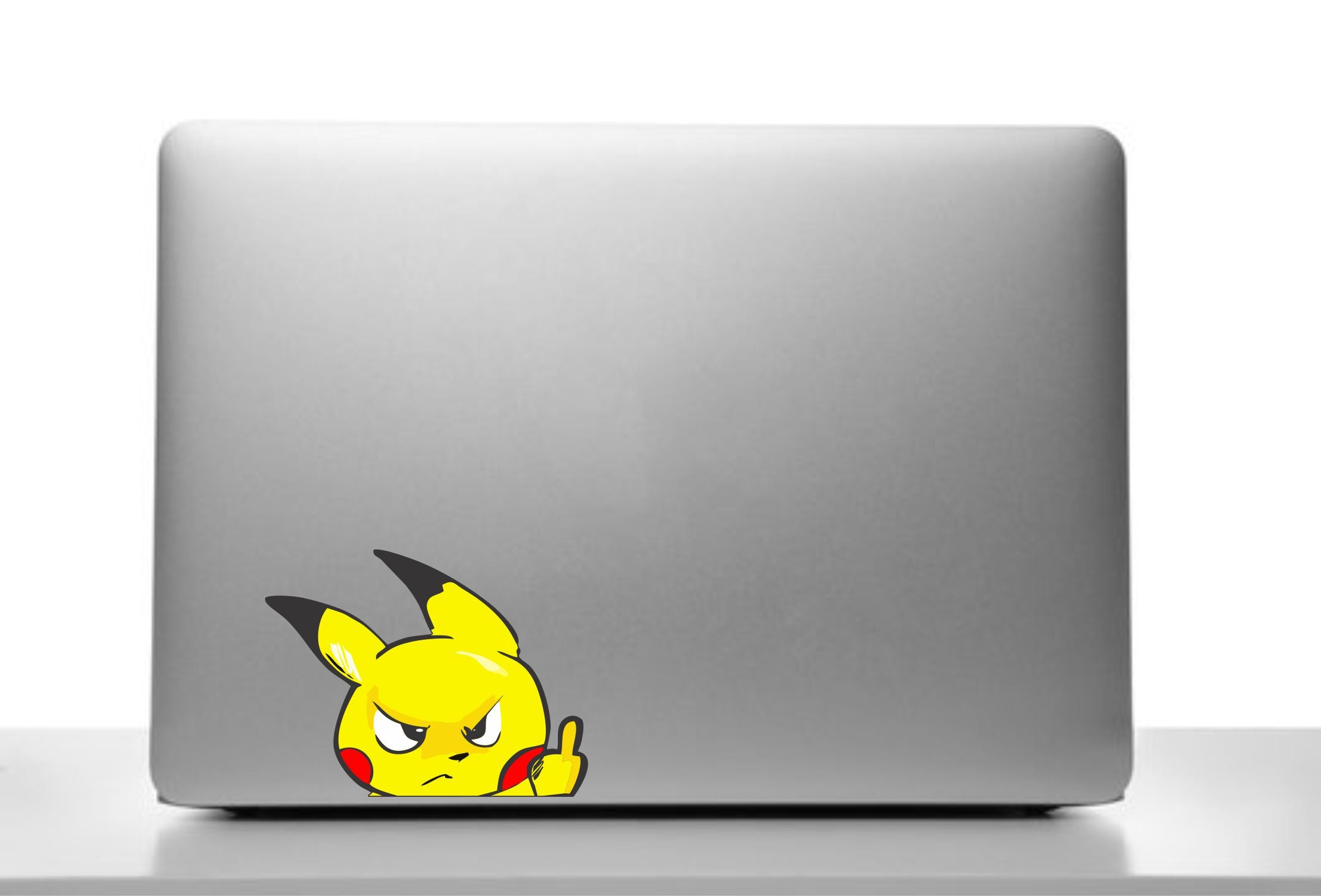Angry Pika Middle Finger Peeker