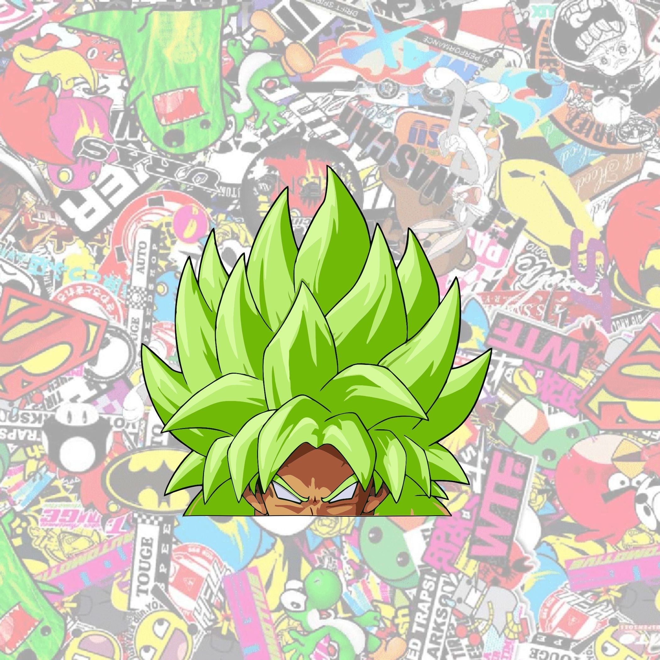 Broly SS Peeker