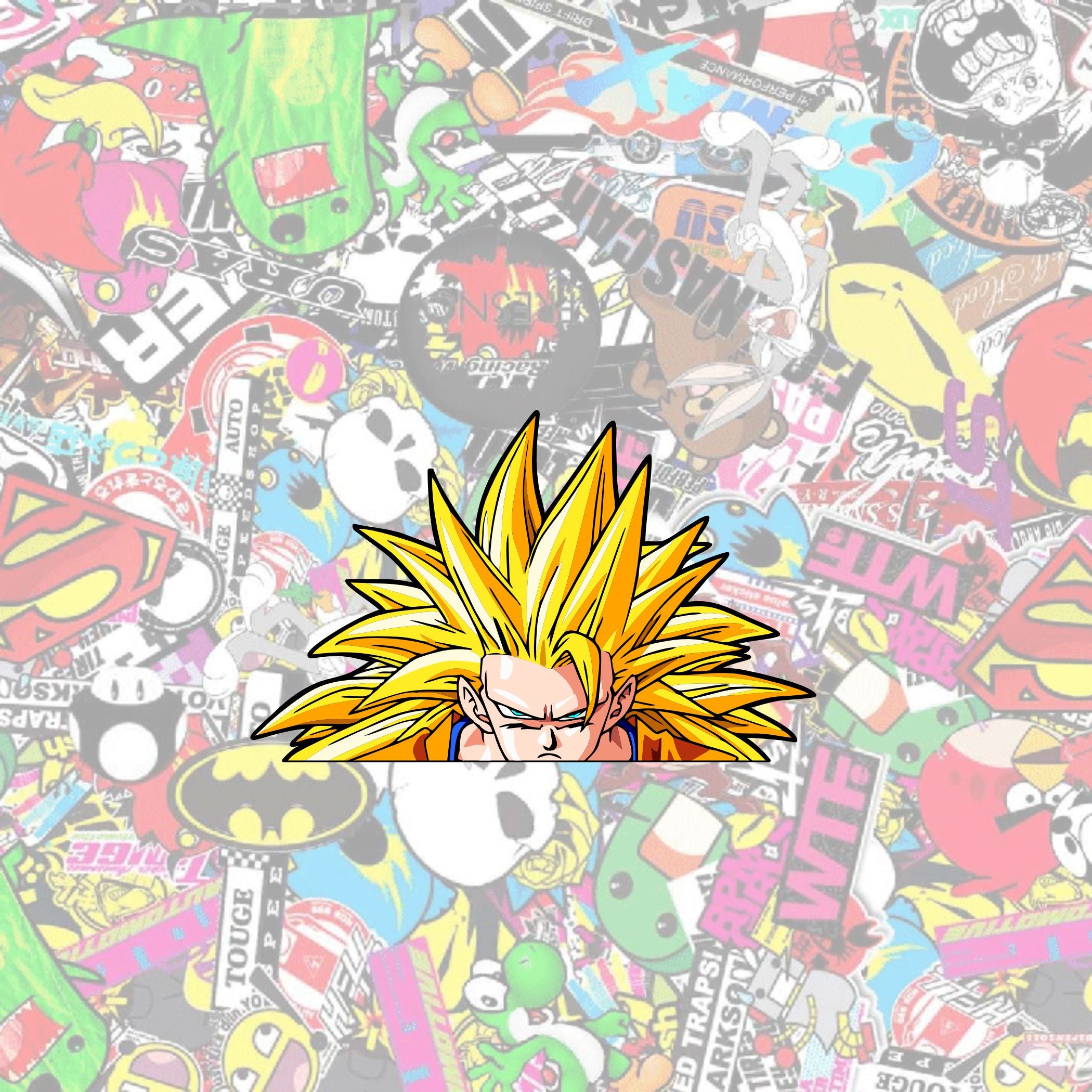 Goku SSJ3 Peeker