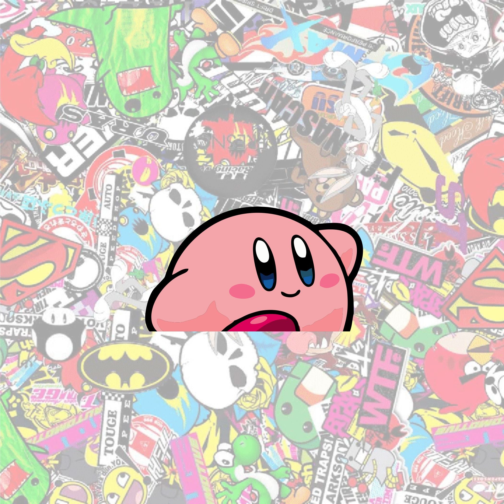 Cute Kirby Peeker