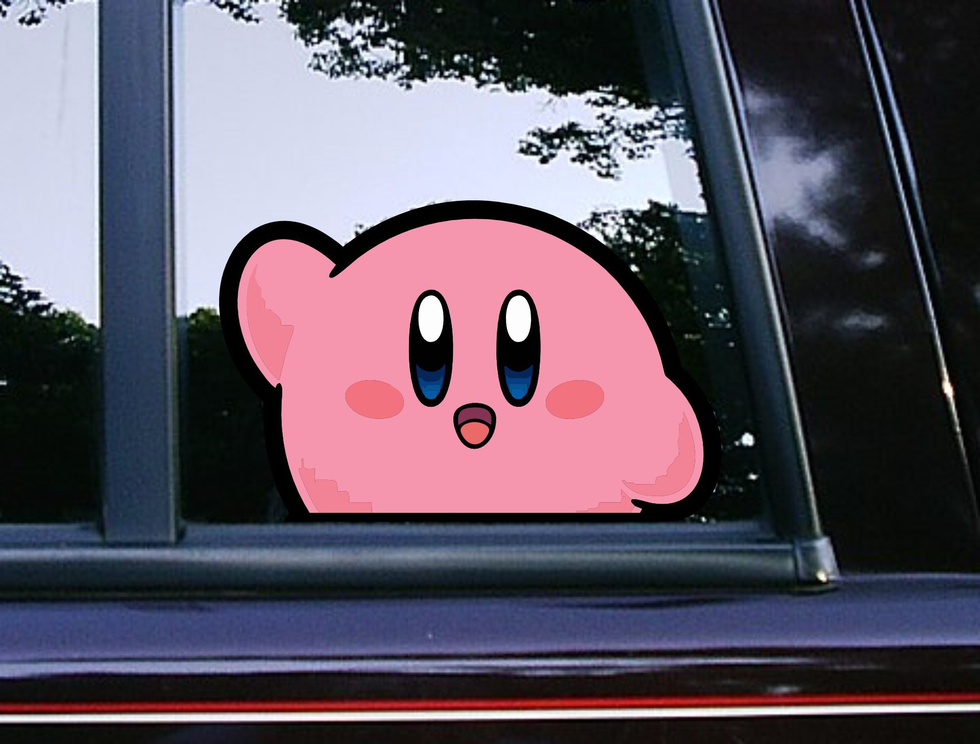 Kirby Waving Peeker