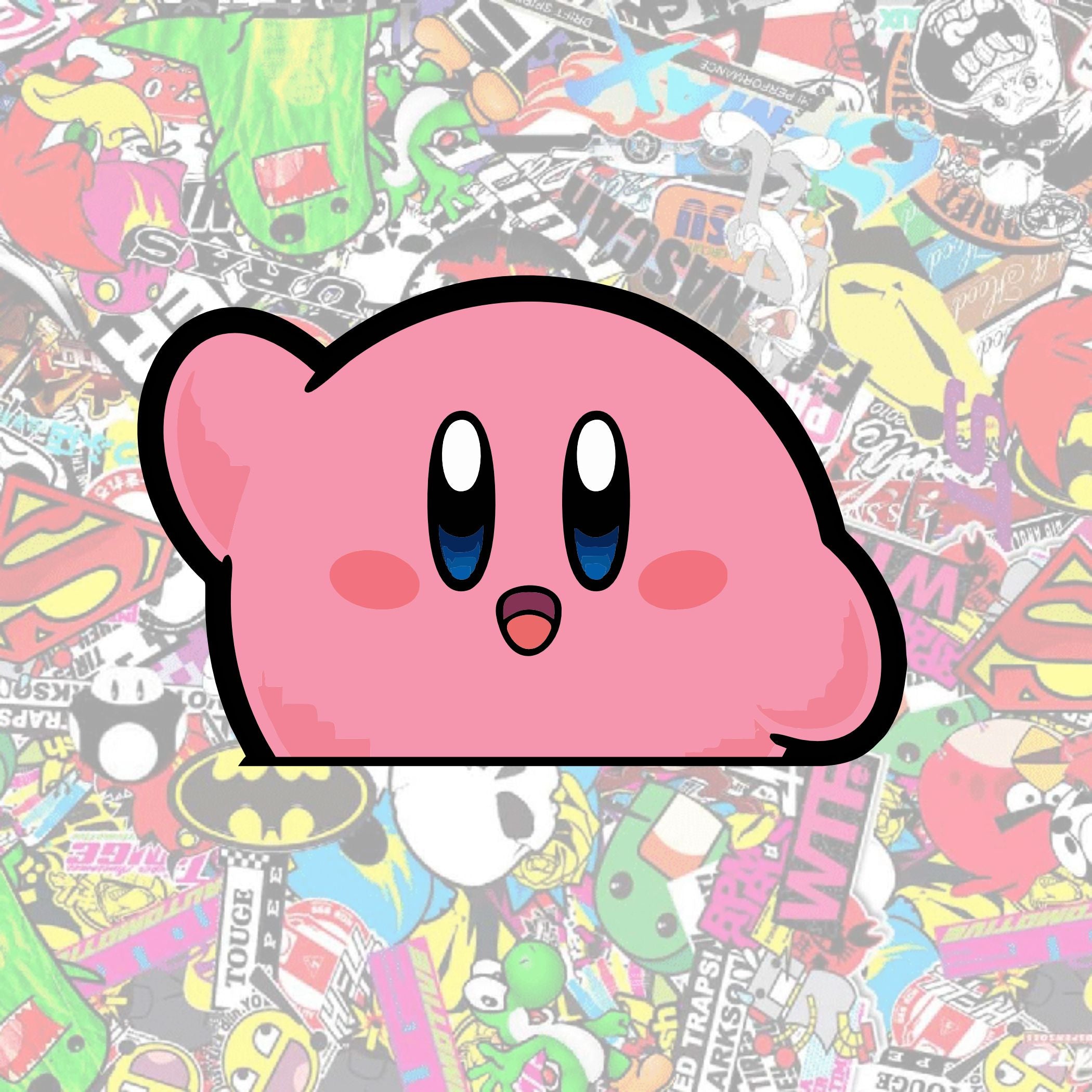 Kirby Waving Peeker
