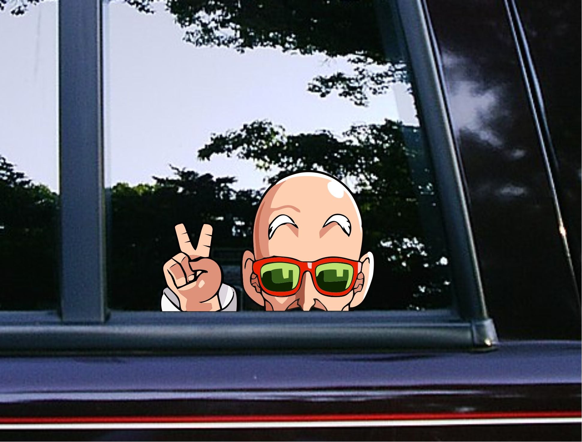 Master Roshi Peace Peeker