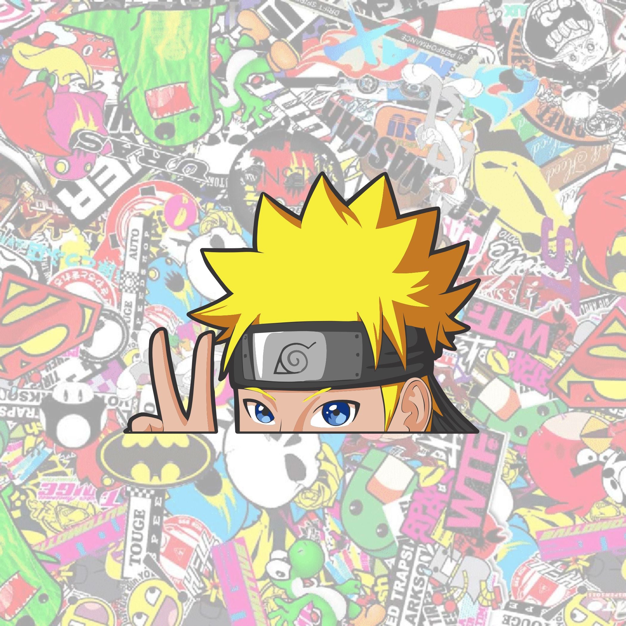 Yellow Hair Ninja Peace