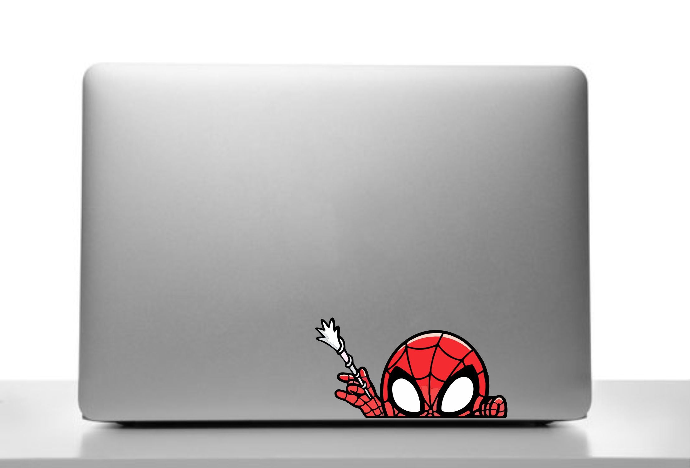 Cute Chibi Spider-Man Web Peeker