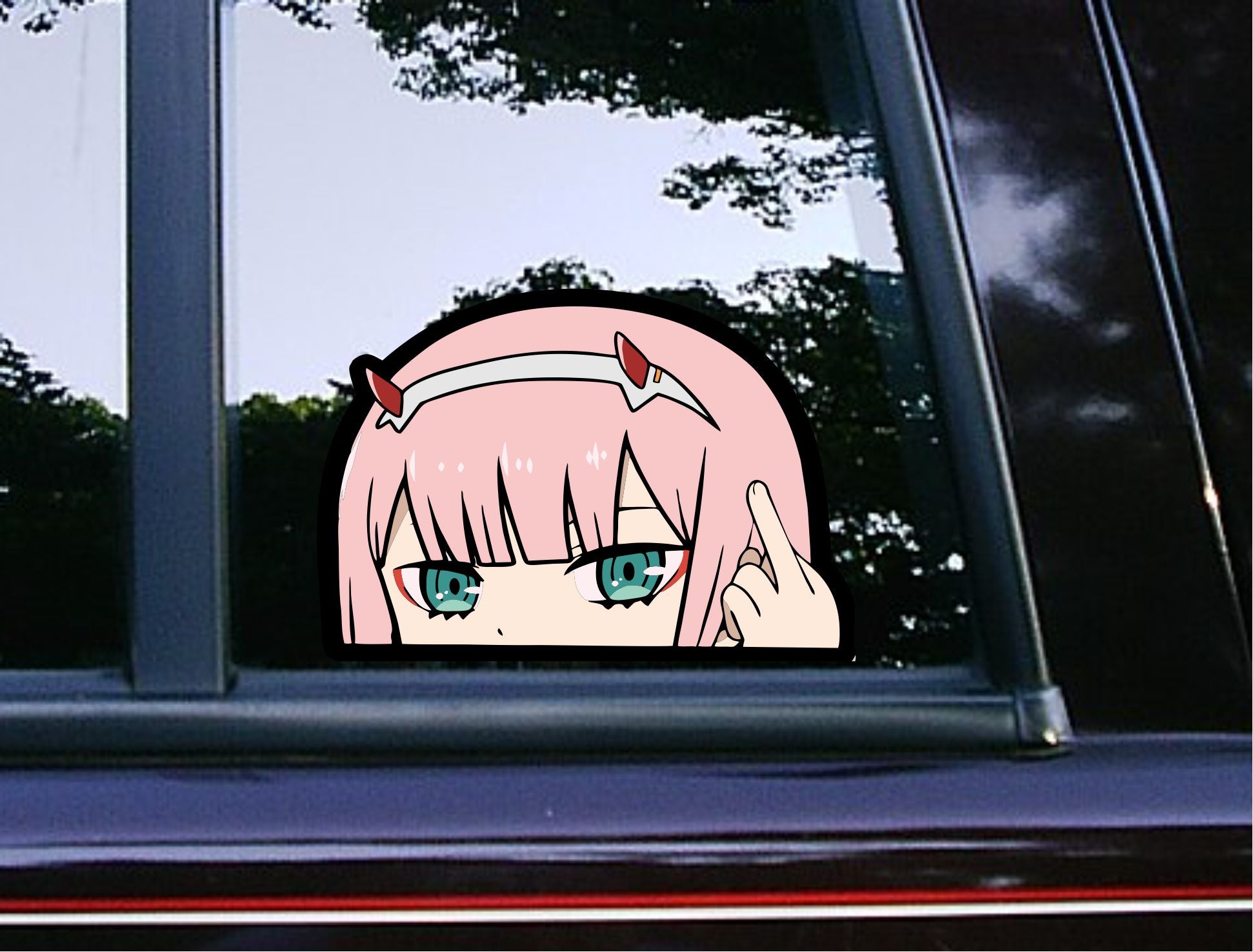 Zero Two Middle Finger