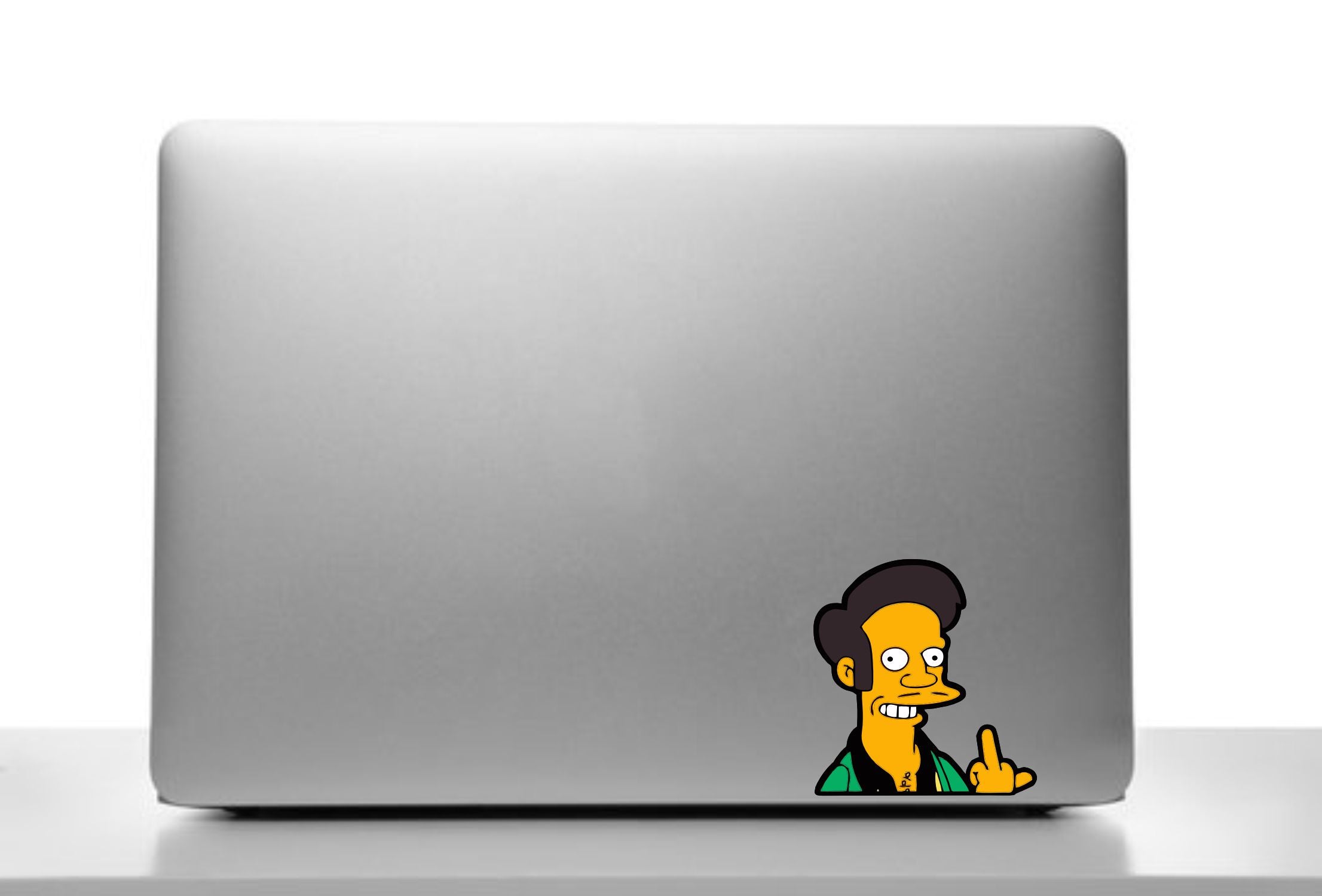 Apu Middle Finger Peeker