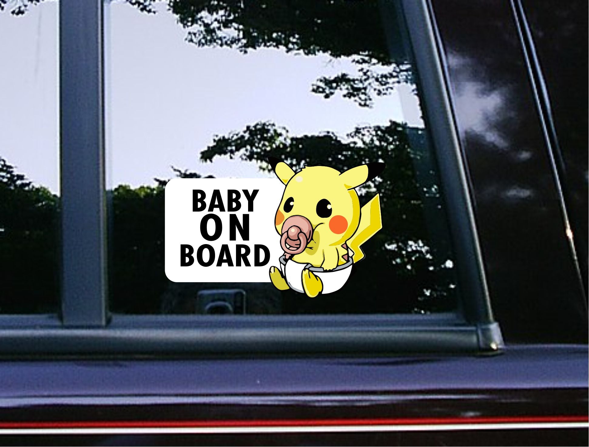 Baby on Board Peekachu