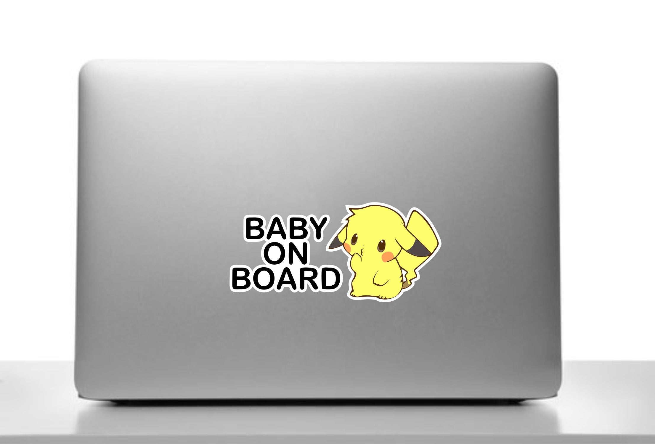 Cute Baby on Board Peekachu