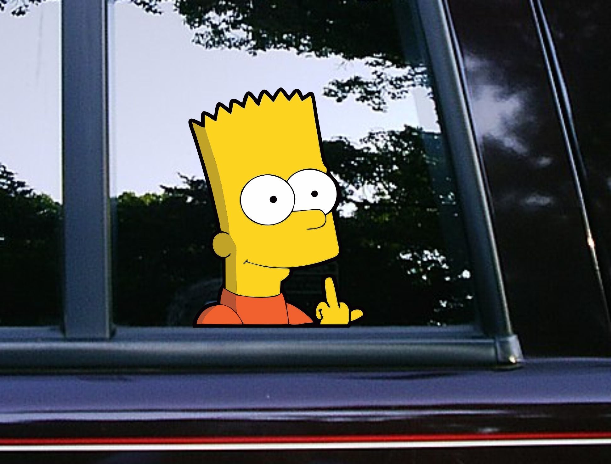 Bart Middle Finger