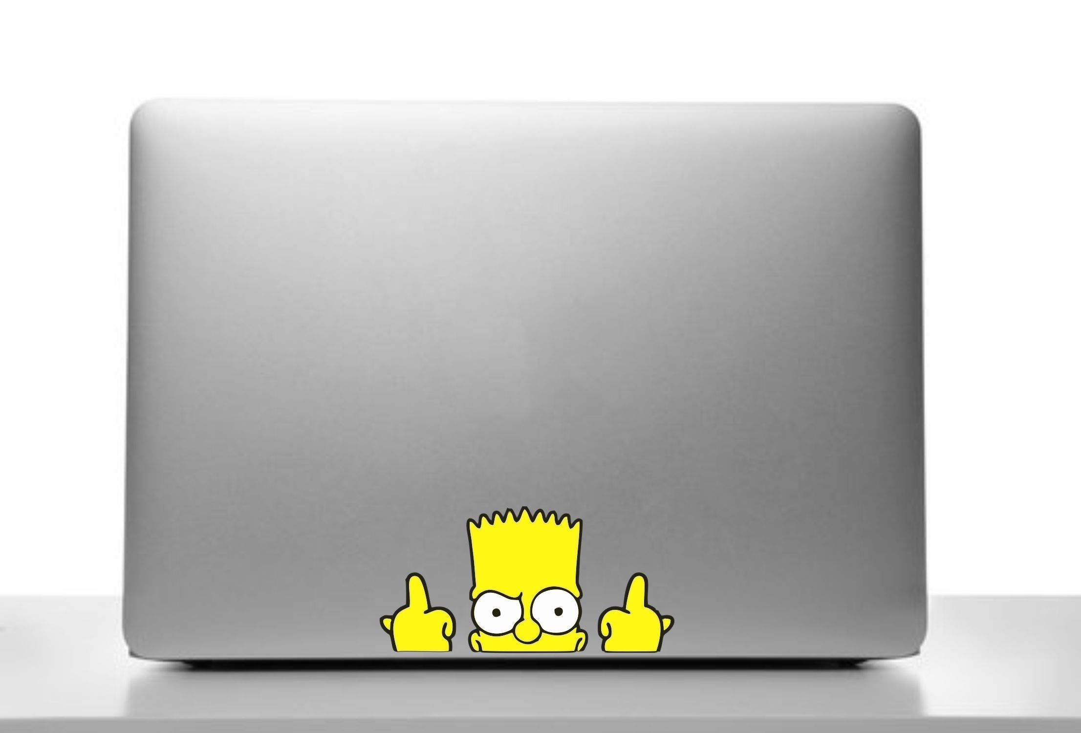 Bart Simpson Middle Finger