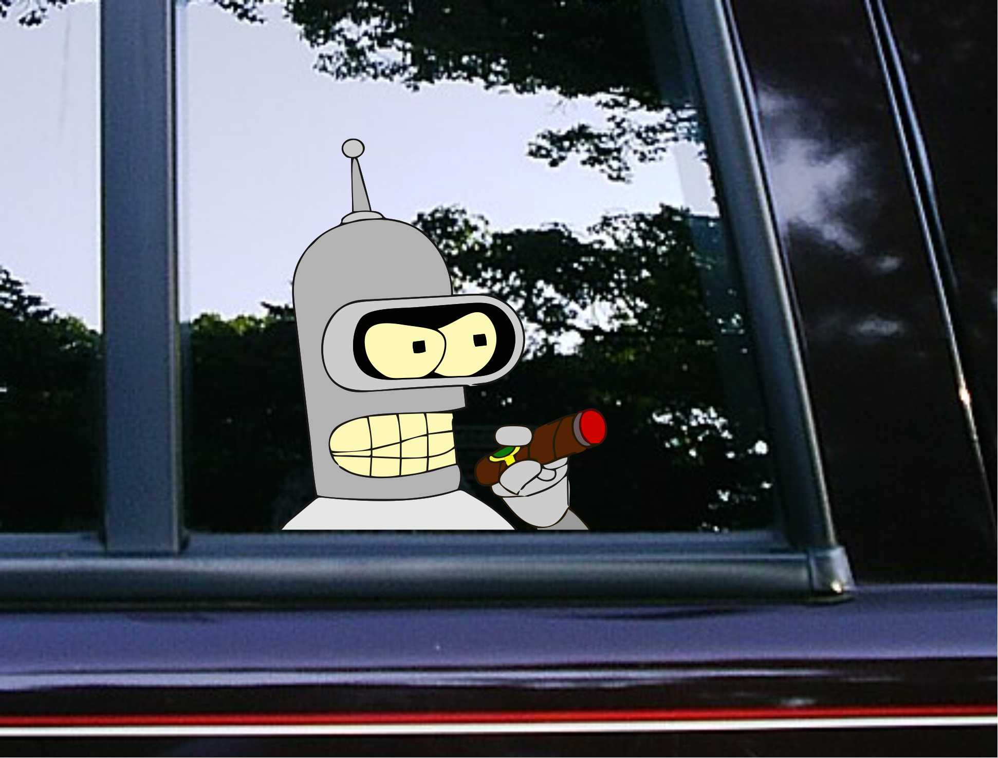Bender Smoking Peeker
