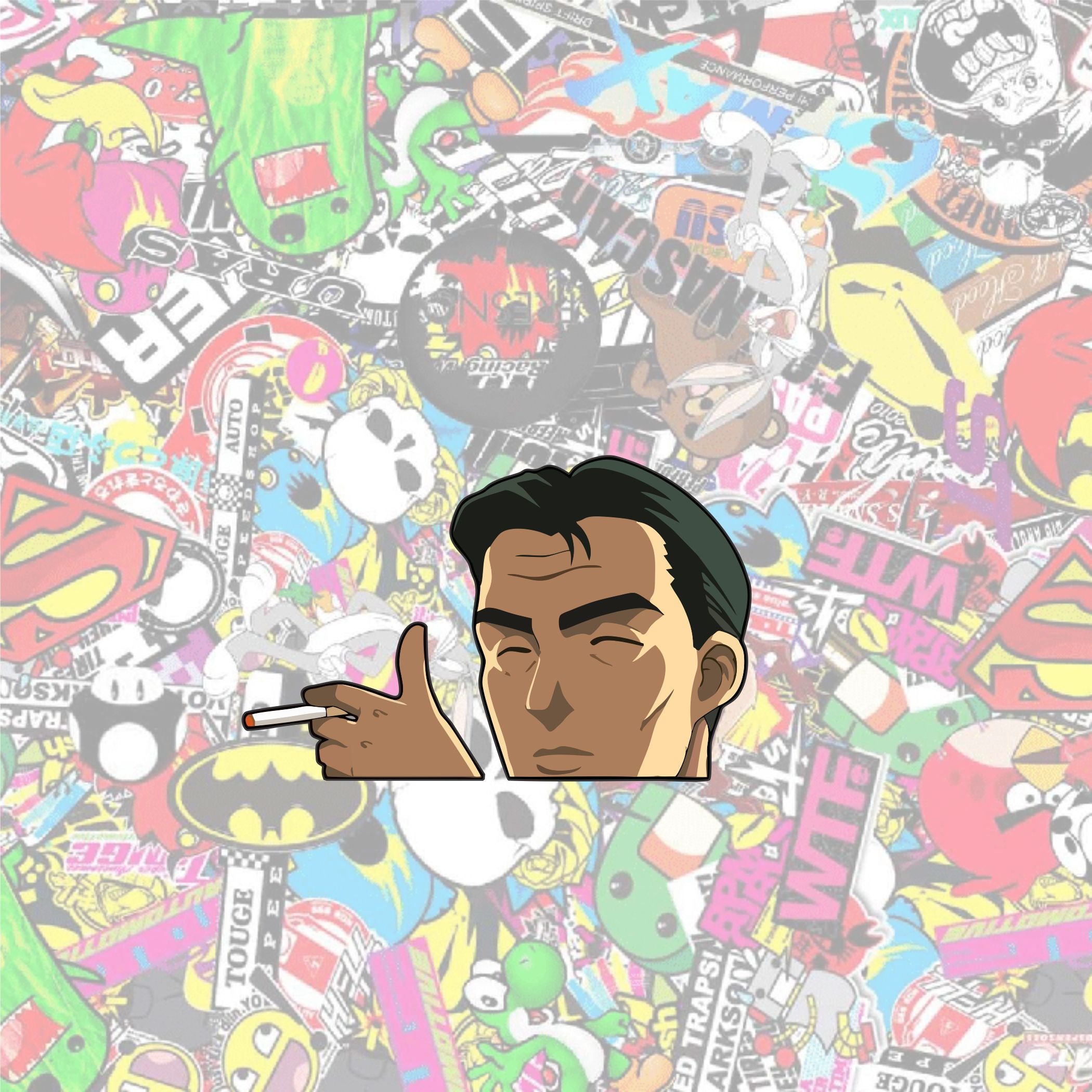 Bunta Smoking Peeker