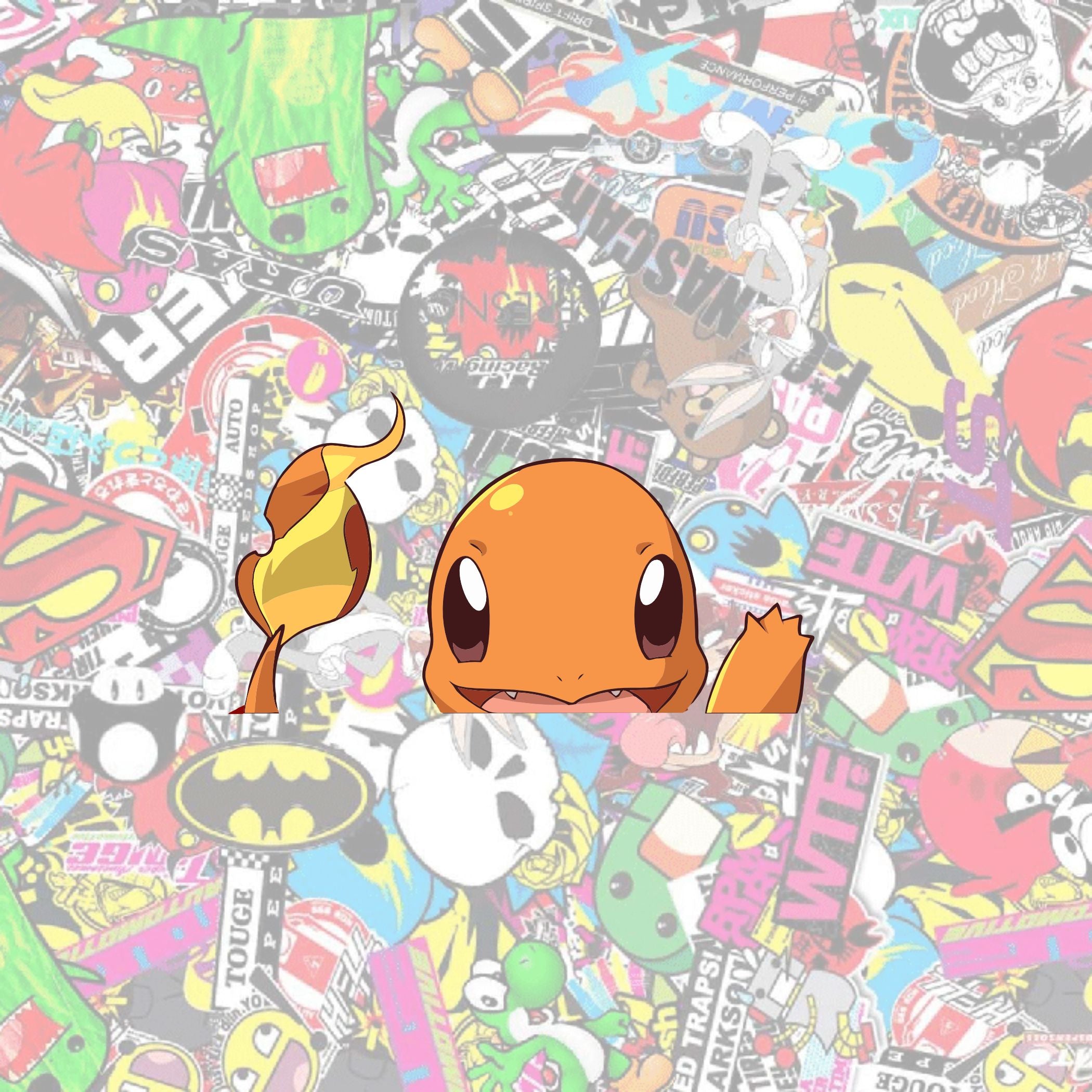 Charmander Wave Peeker