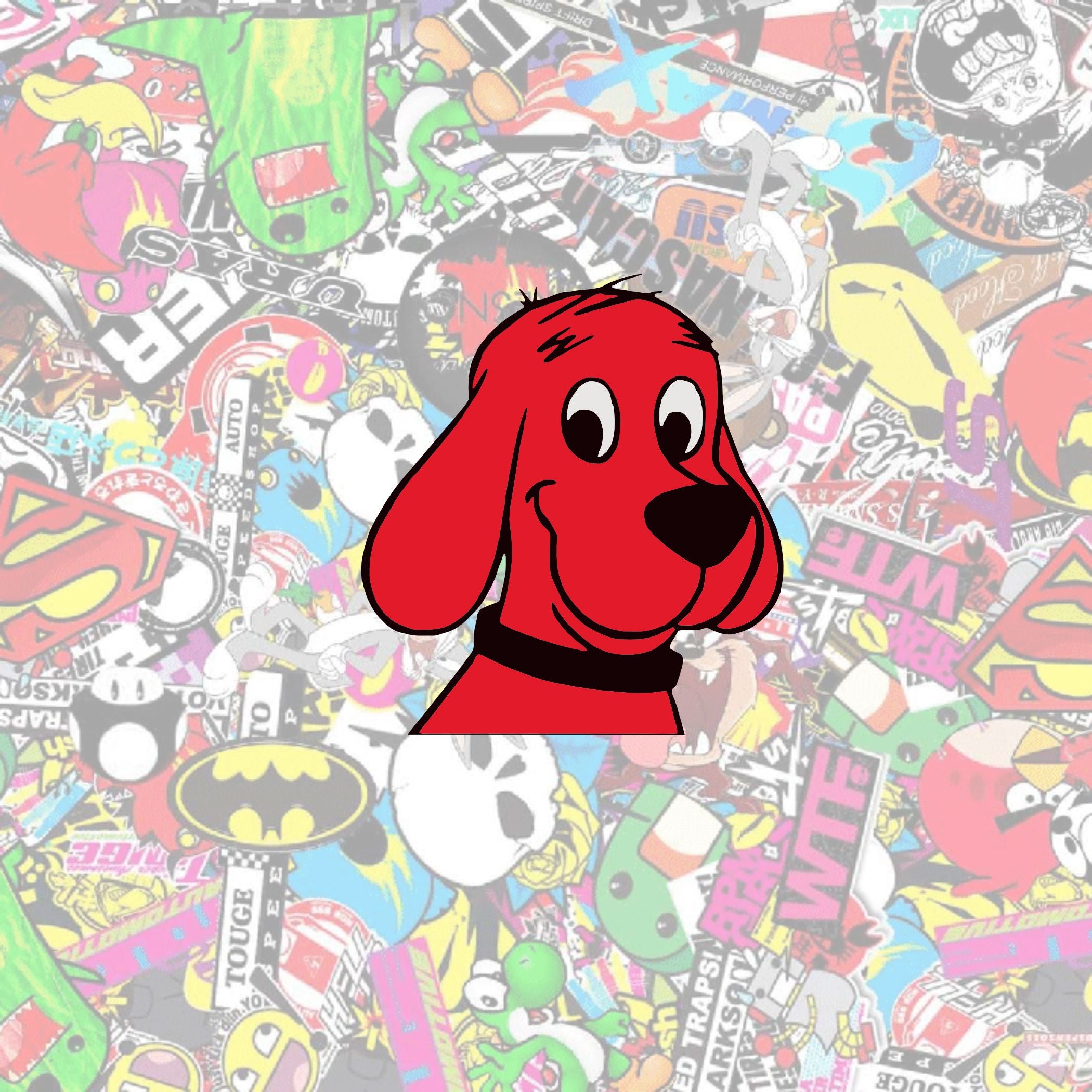 Clifford the Big Red Dog Peeker