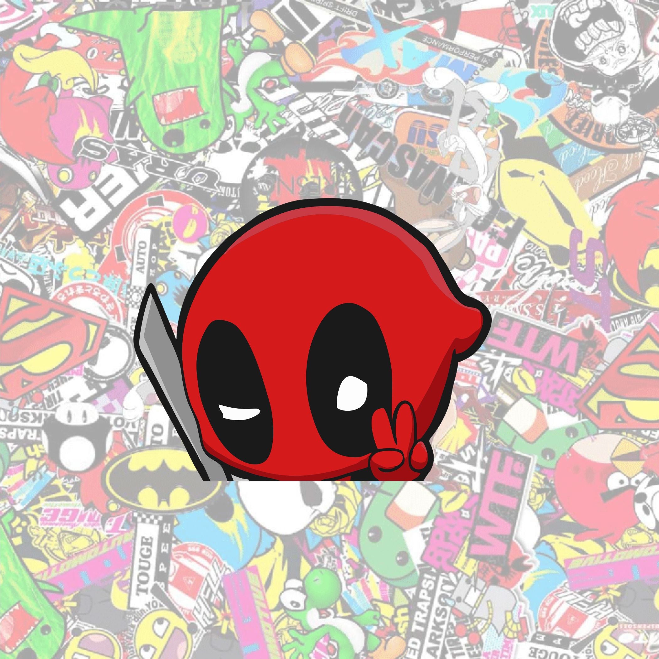 Deadpool Peace Peeker