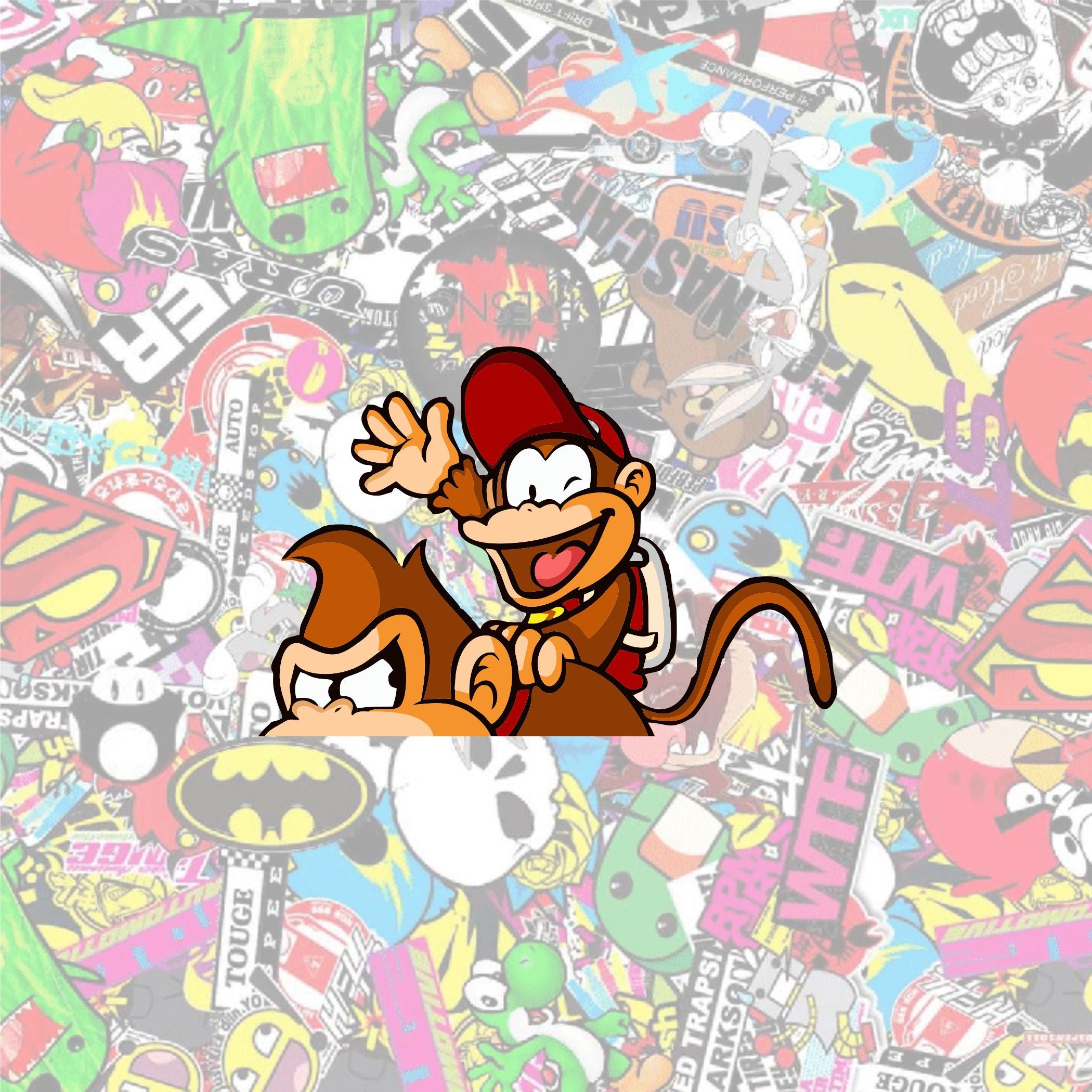 Diddy and Donky Kong Peeker