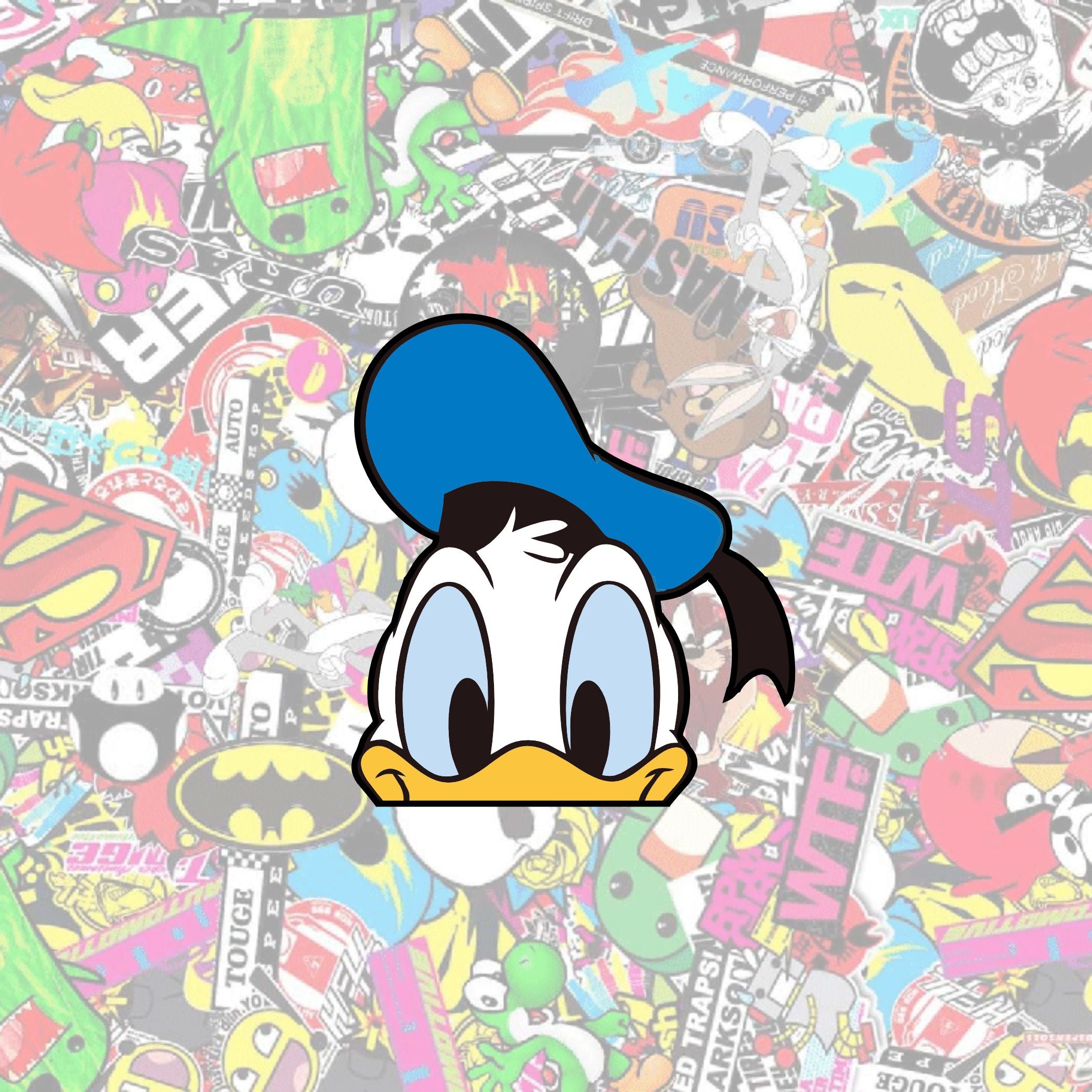 Donald Duck Peeker