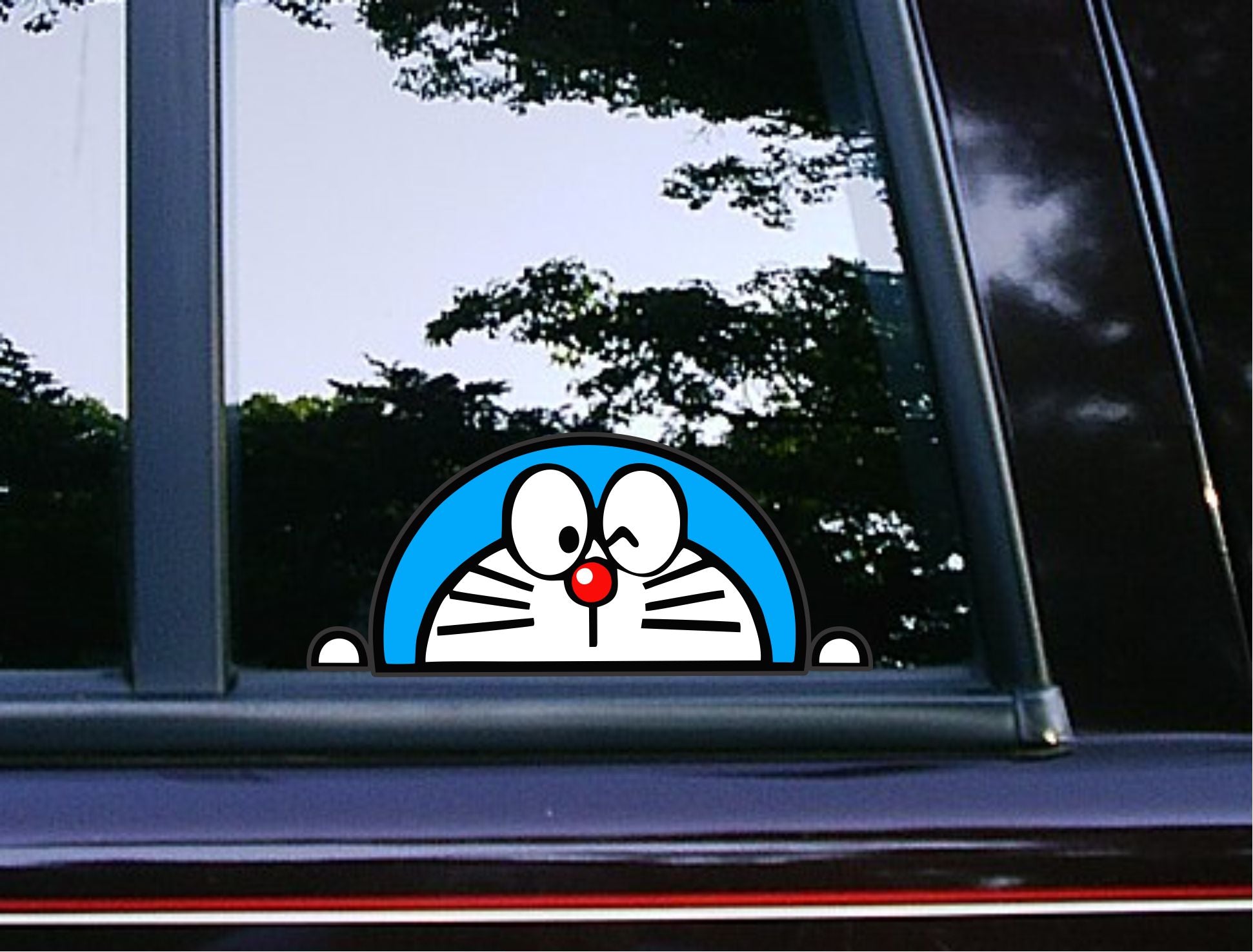 Cute Doraemon Peeker
