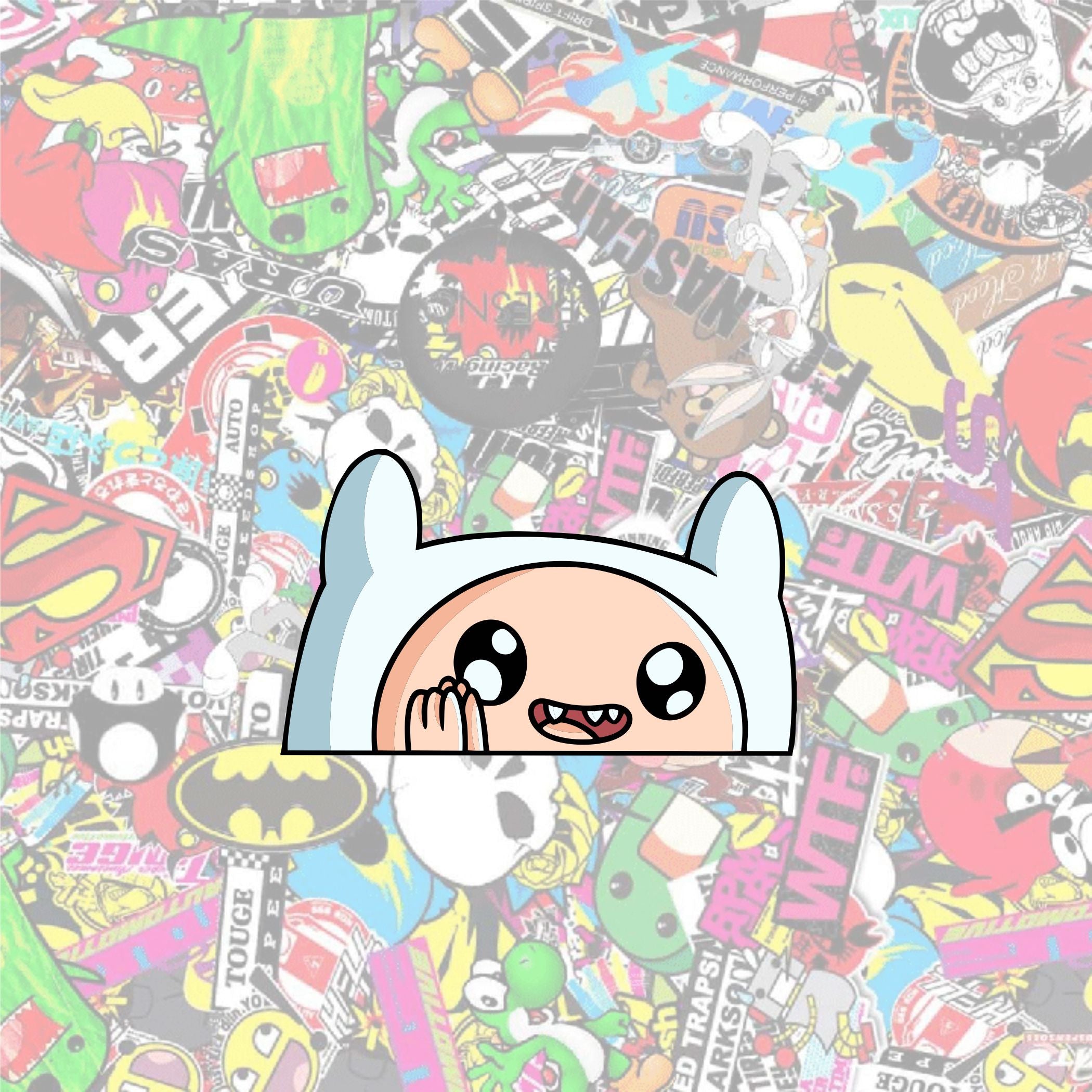 Finn The Human Peeker