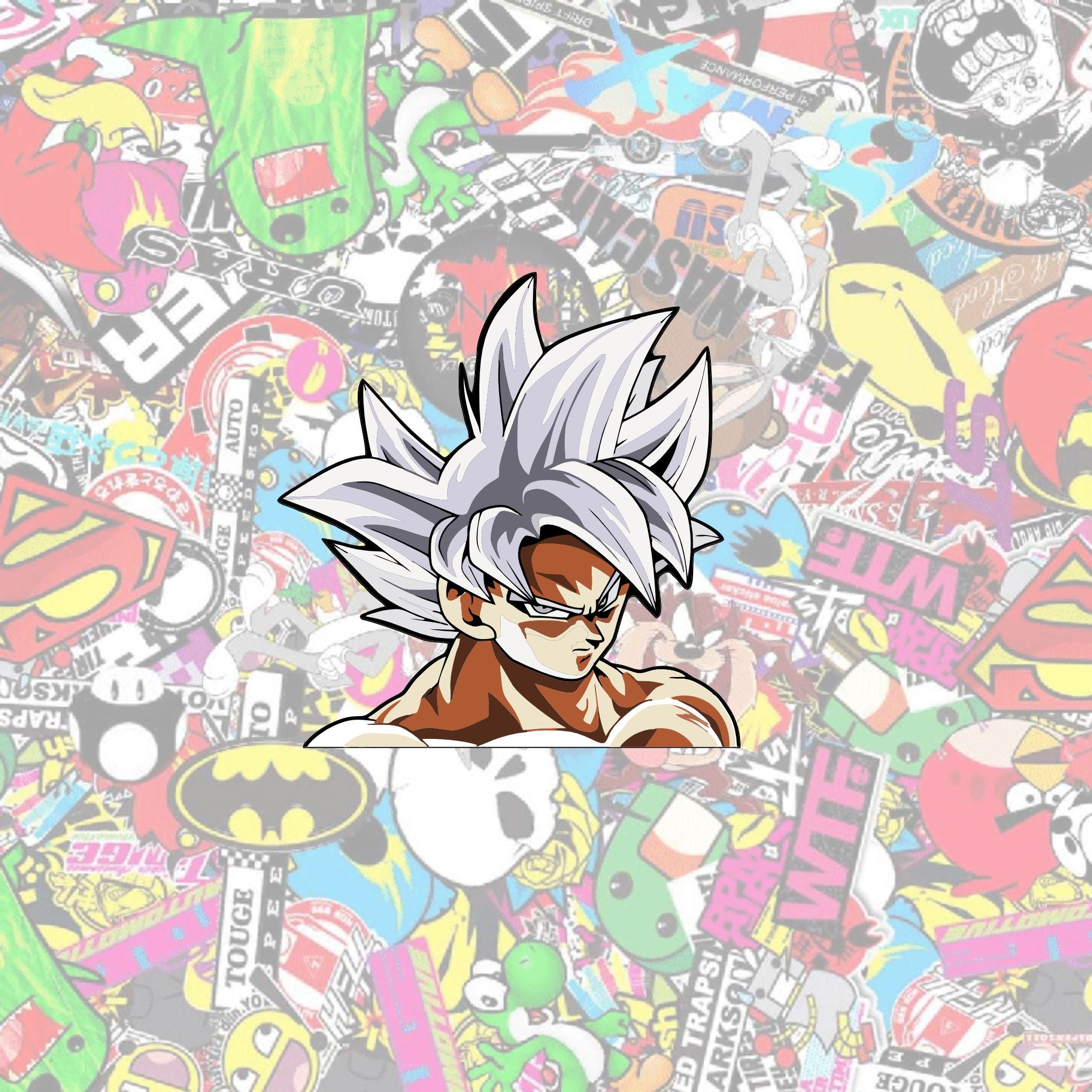 Goku Ultra Instinct Peeker