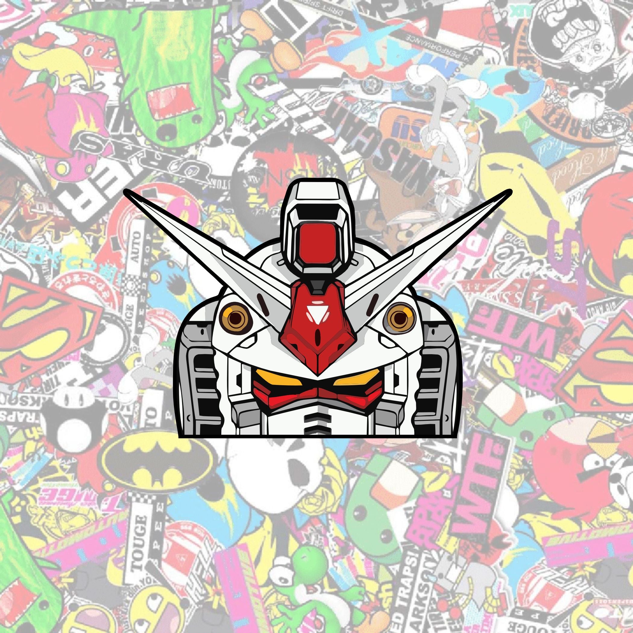 Gundam RX78 Face Peeker