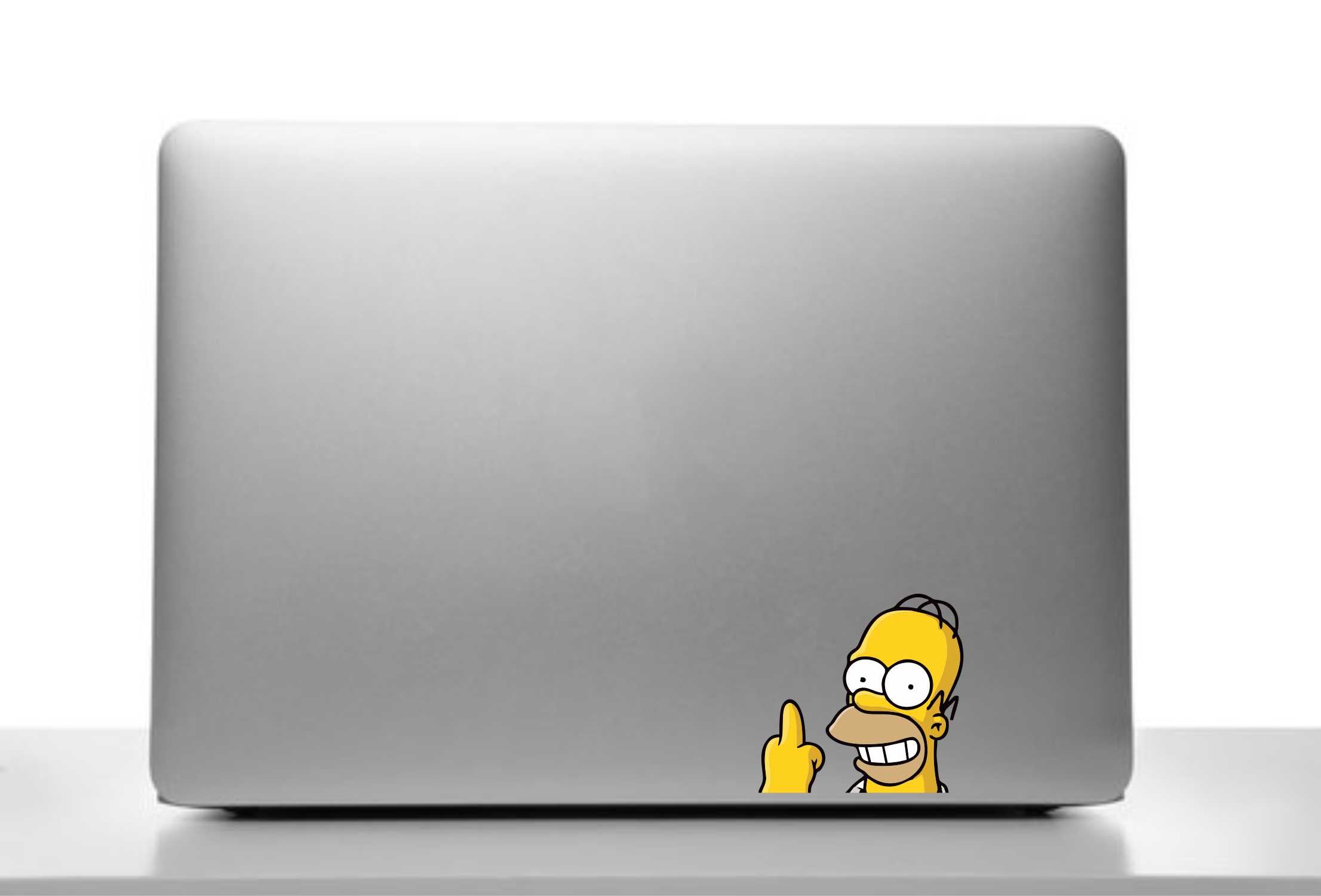 Homer Simpson Middle Finger