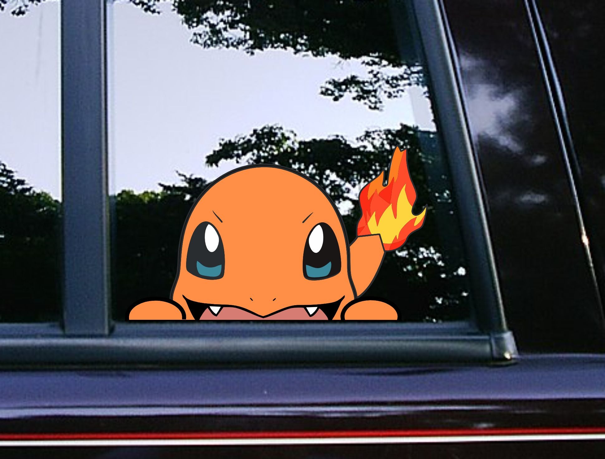 Cute Charmander Peeker