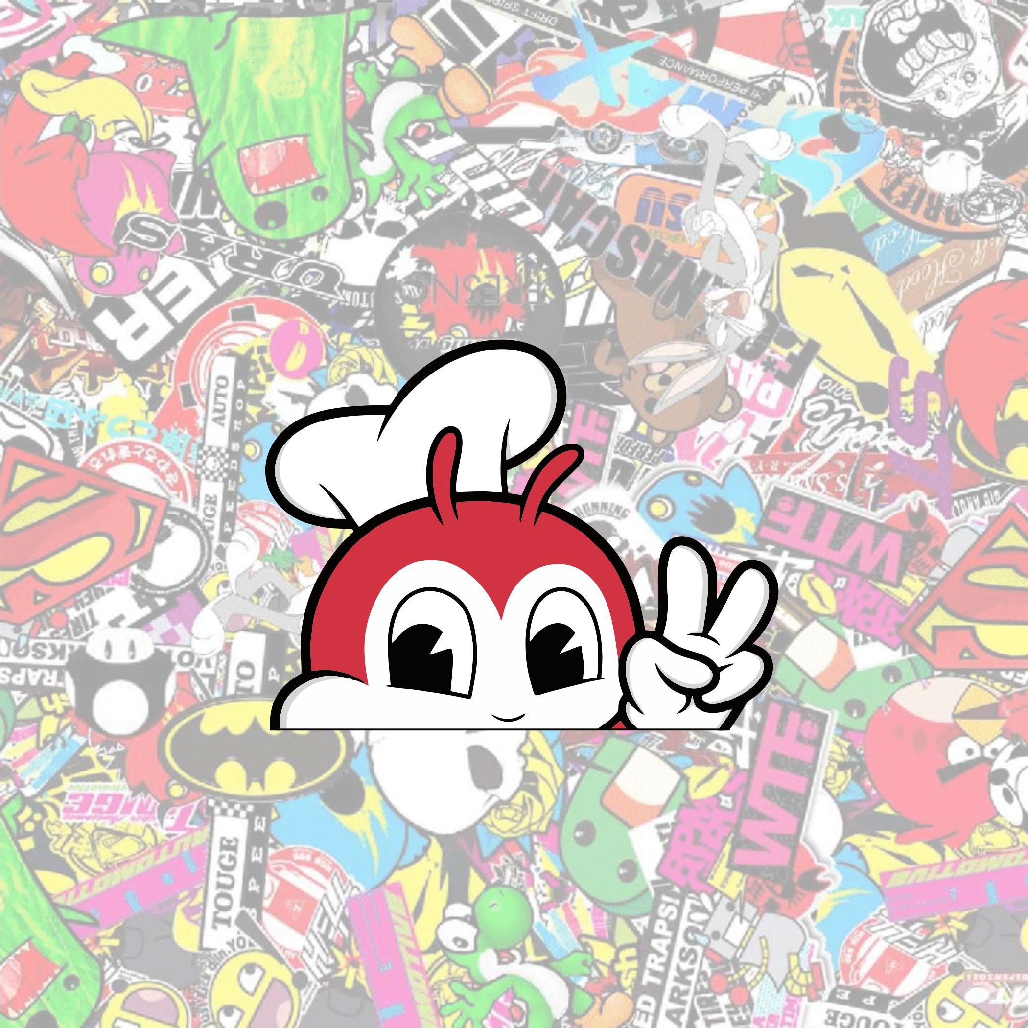 Jollibee Peace Peeker