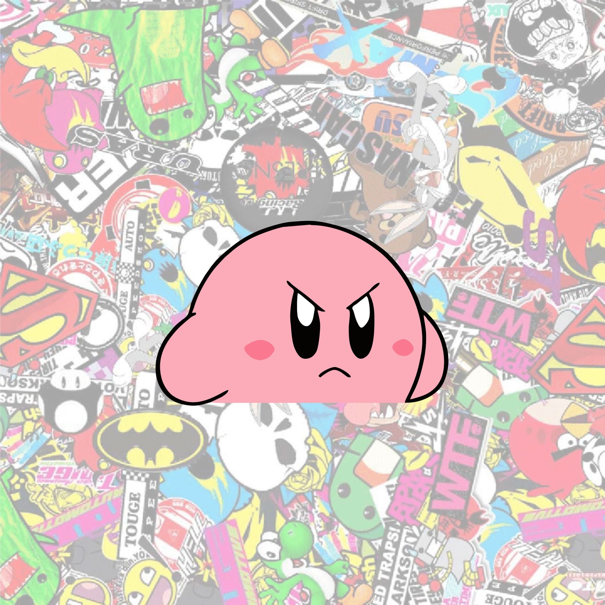 Kirby Angry Peeker