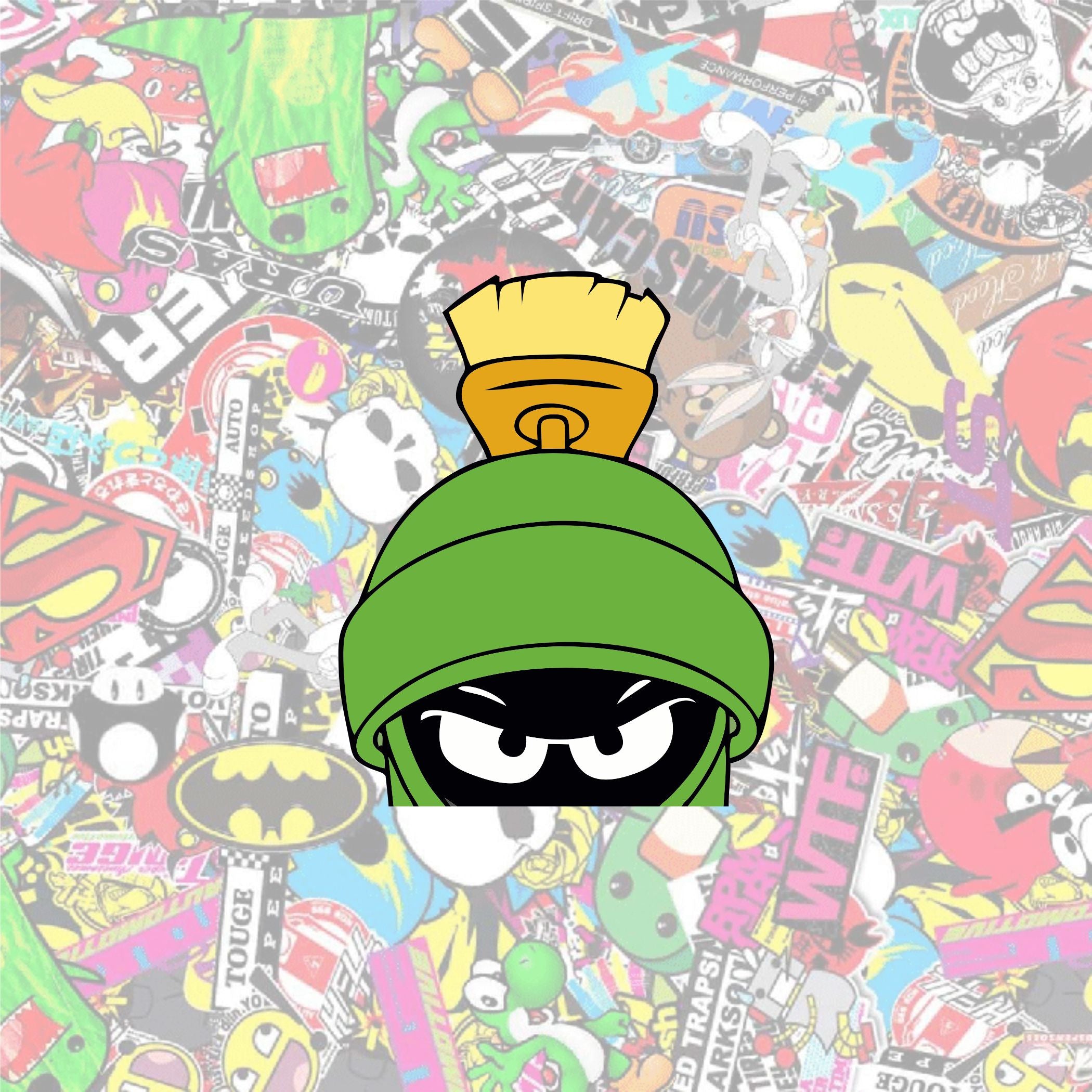 Marvin The Marsian Angry Peeker