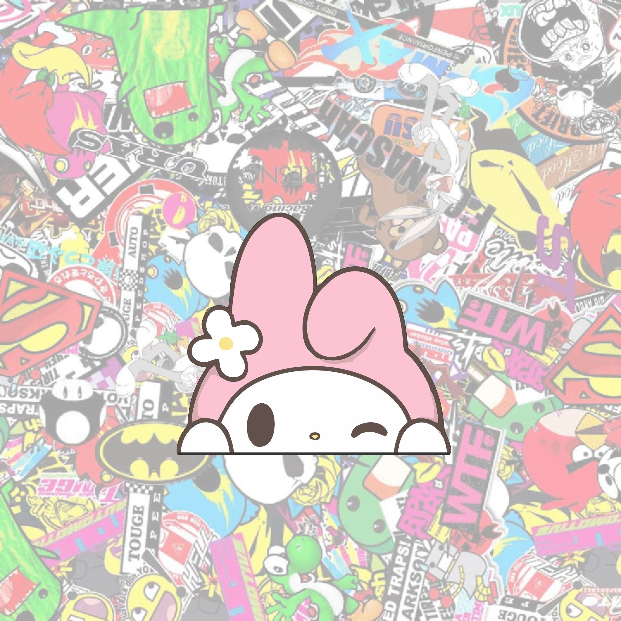 Cute My Melody Peeker