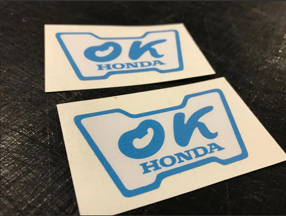 OK Honda Window Sticker (2pcs)