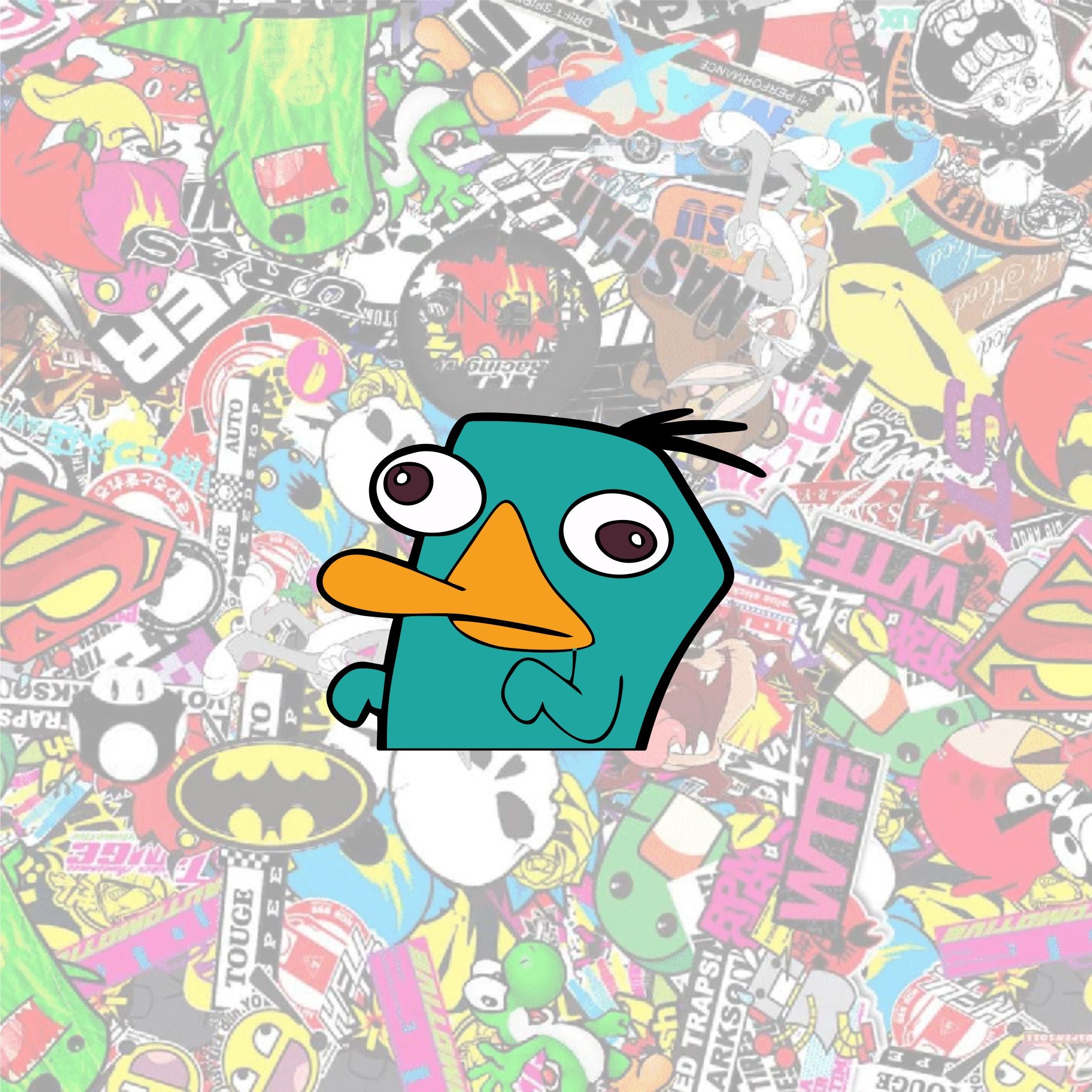 Perry The Platypus Peeker