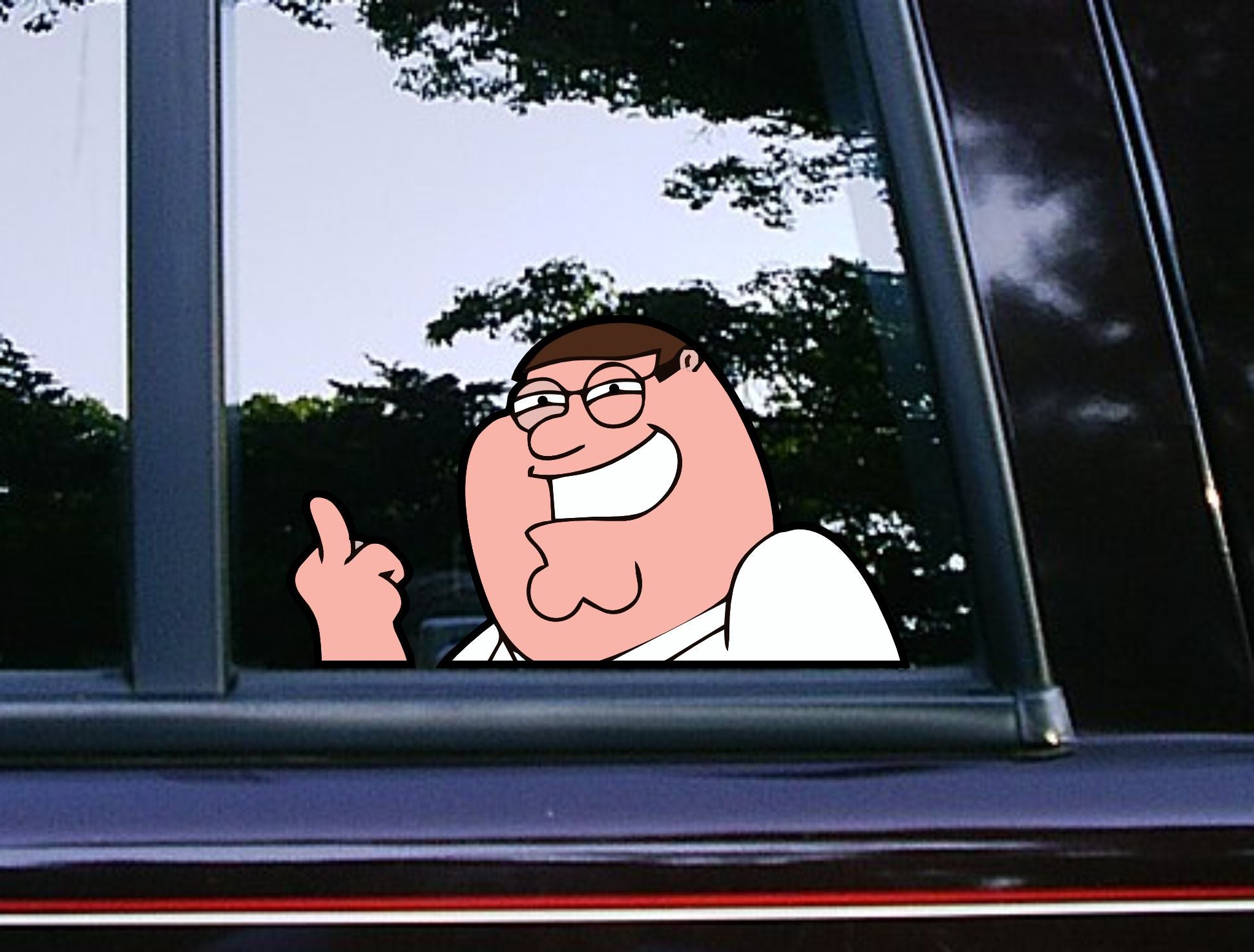 Peter Griffin Finger Peeker