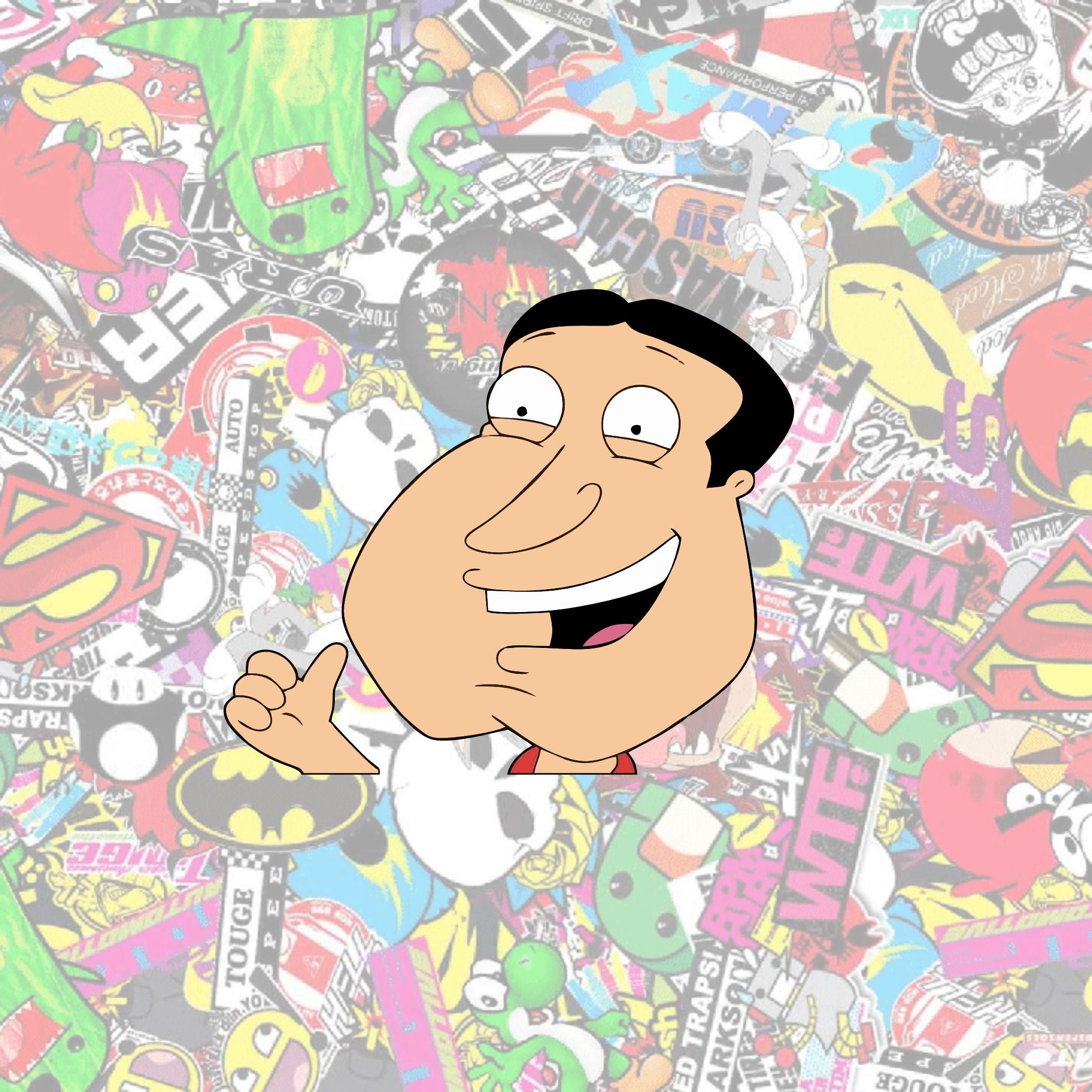 Glenn Quagmire Thumps Up Peeker