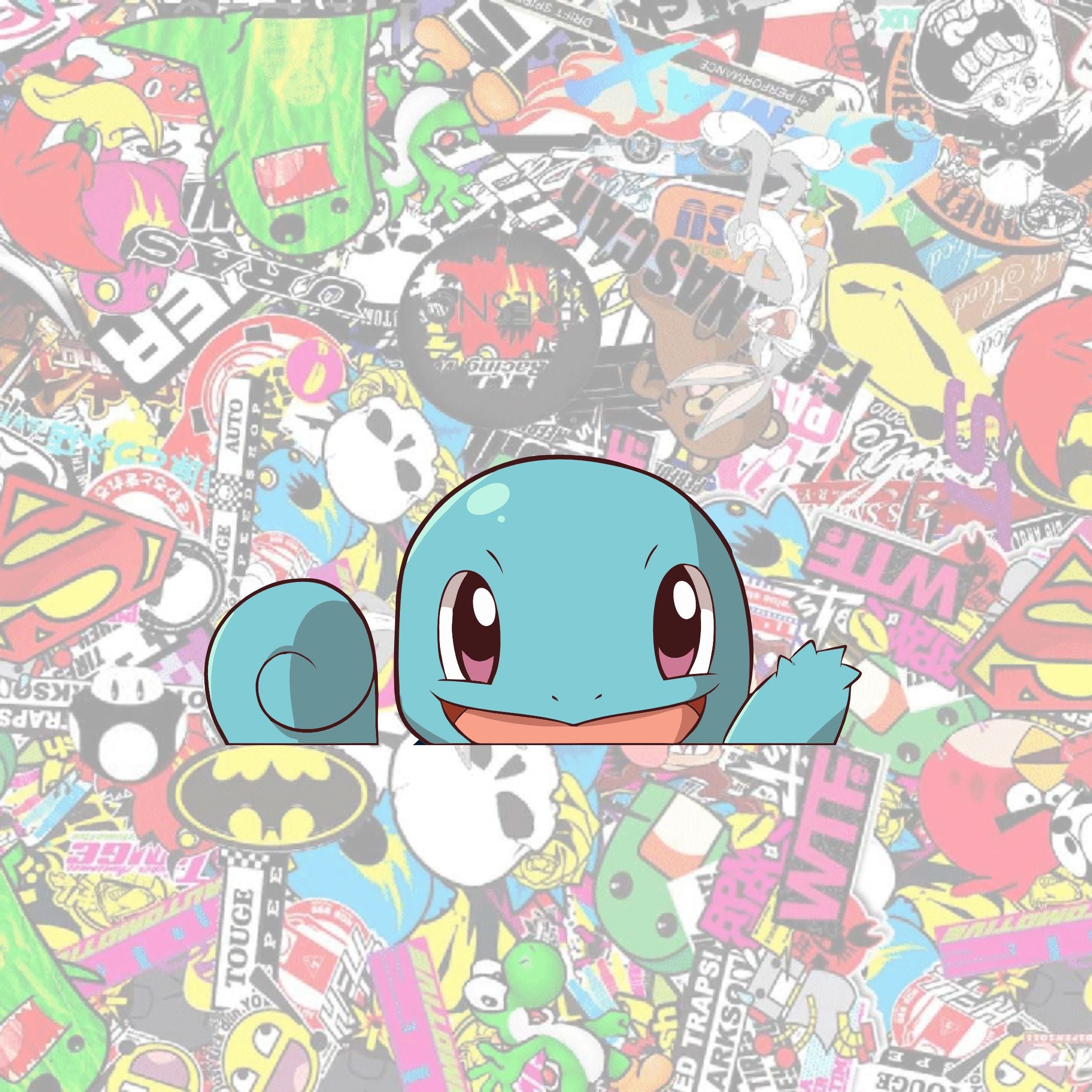 Squirtle Wave Peeker