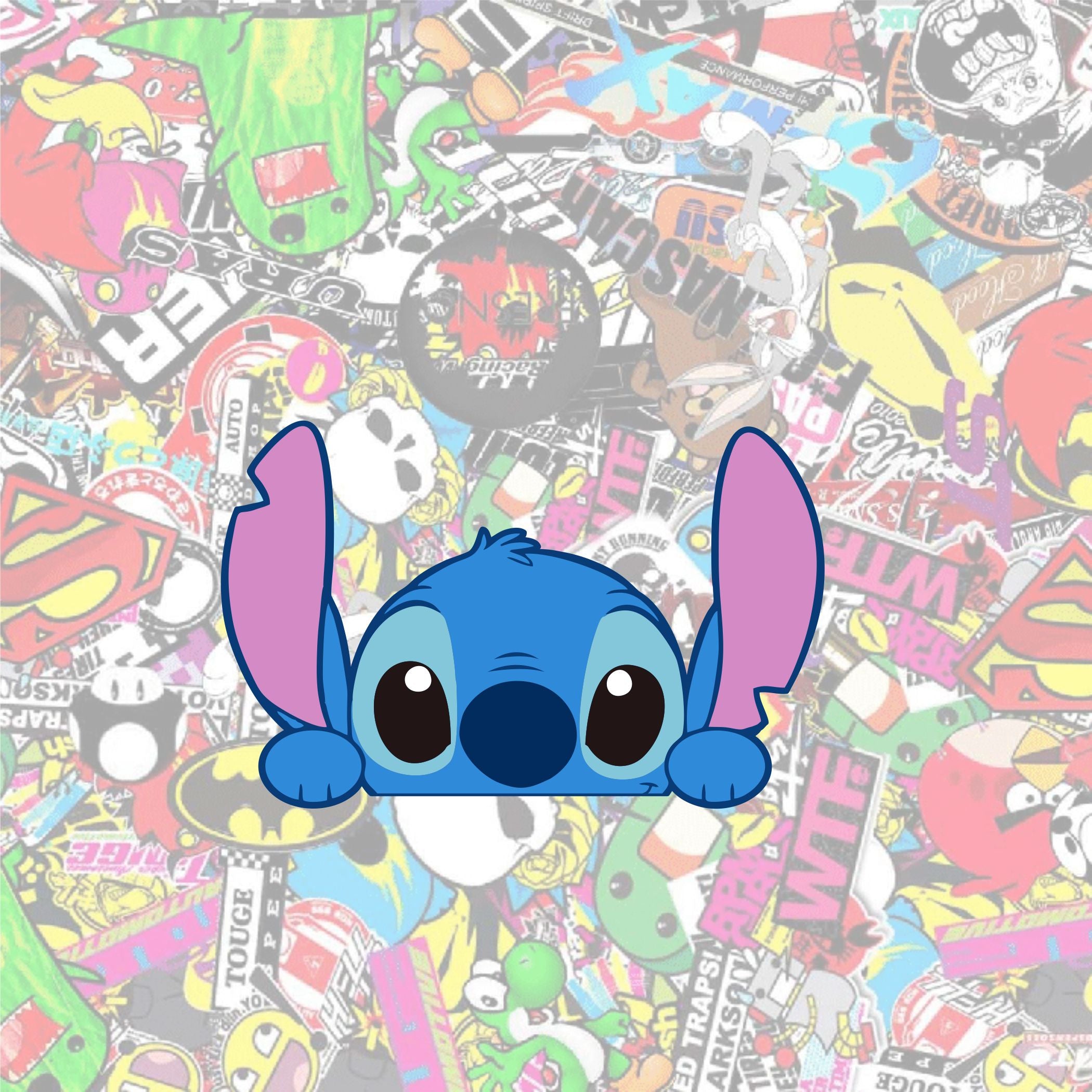 Stitch Peeking