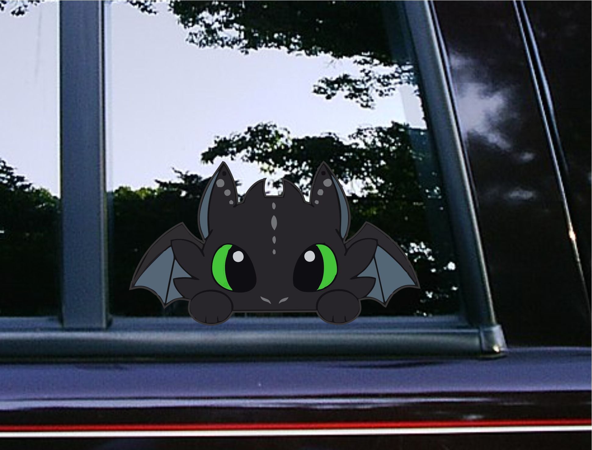 Toothless Dragon Peeker