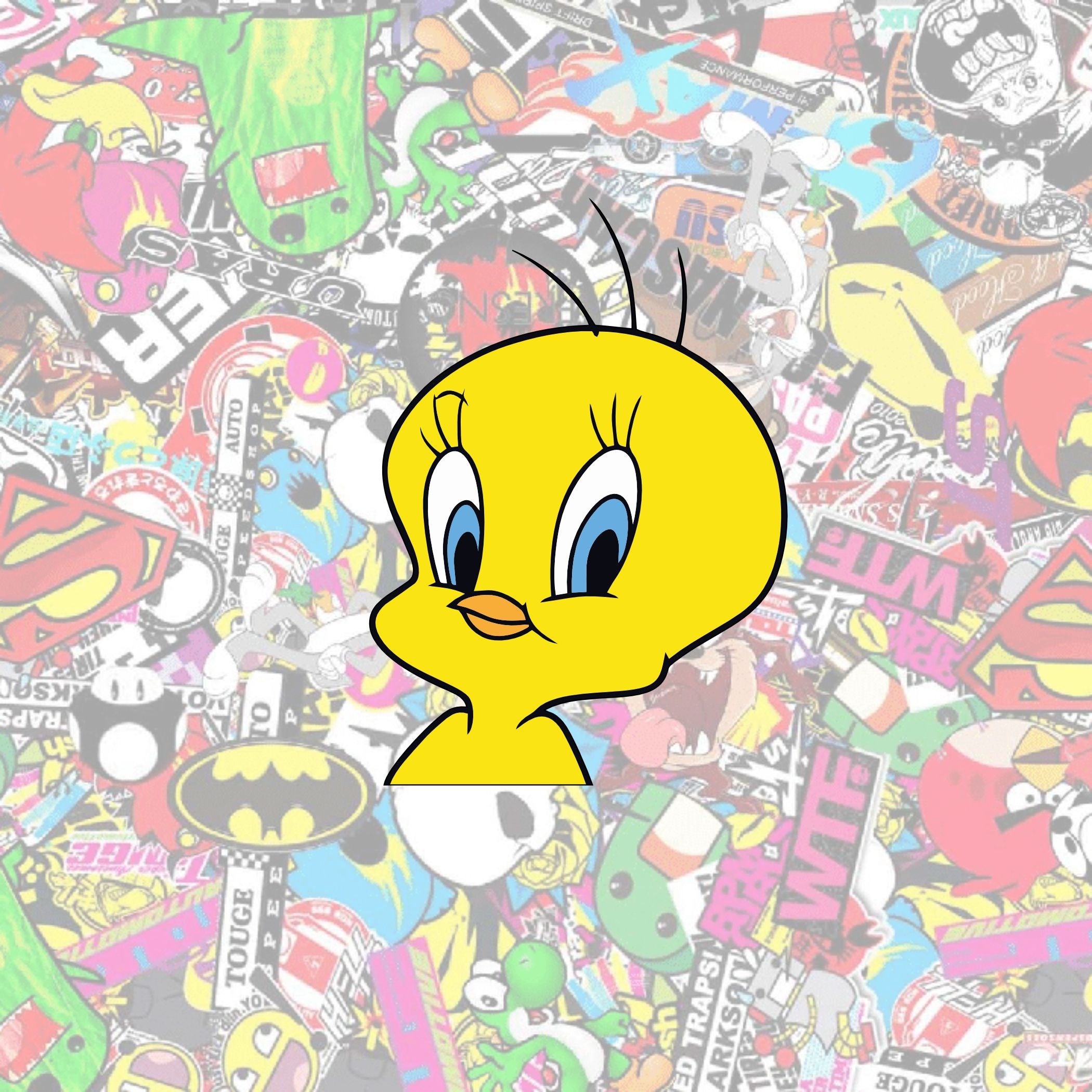Cute Tweety Bird Peeker