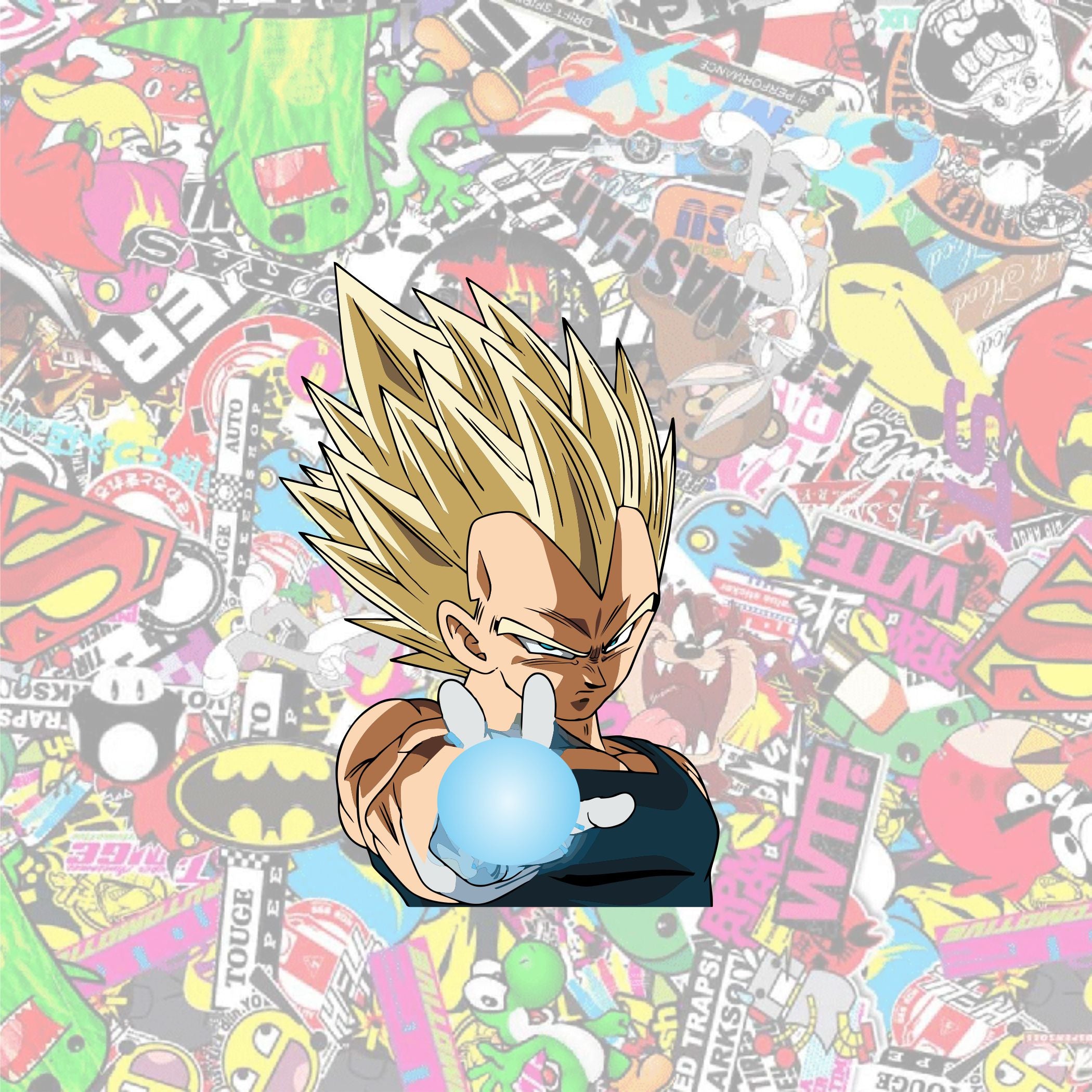 Vegeta SS Peeker