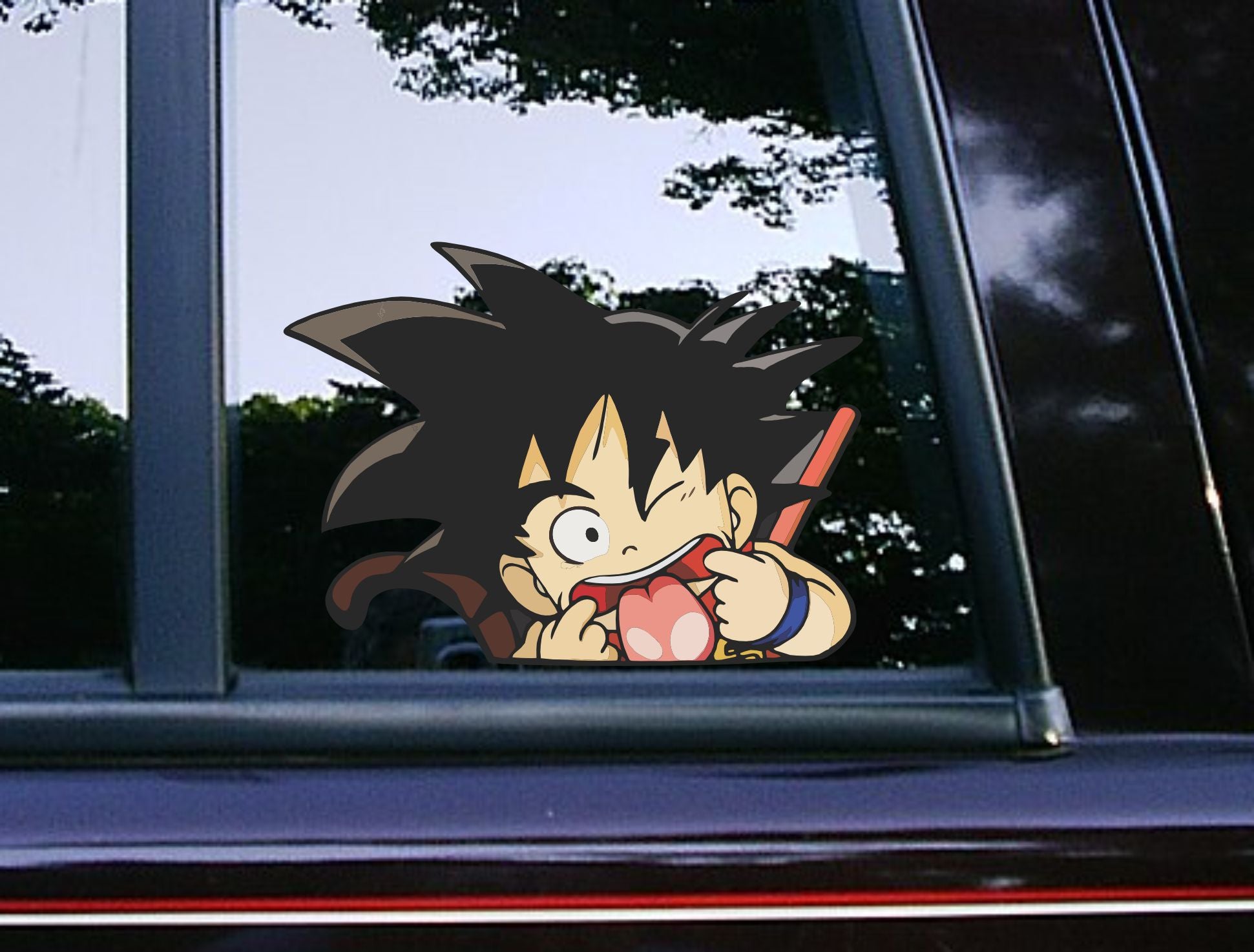 Silly Goku Peeker