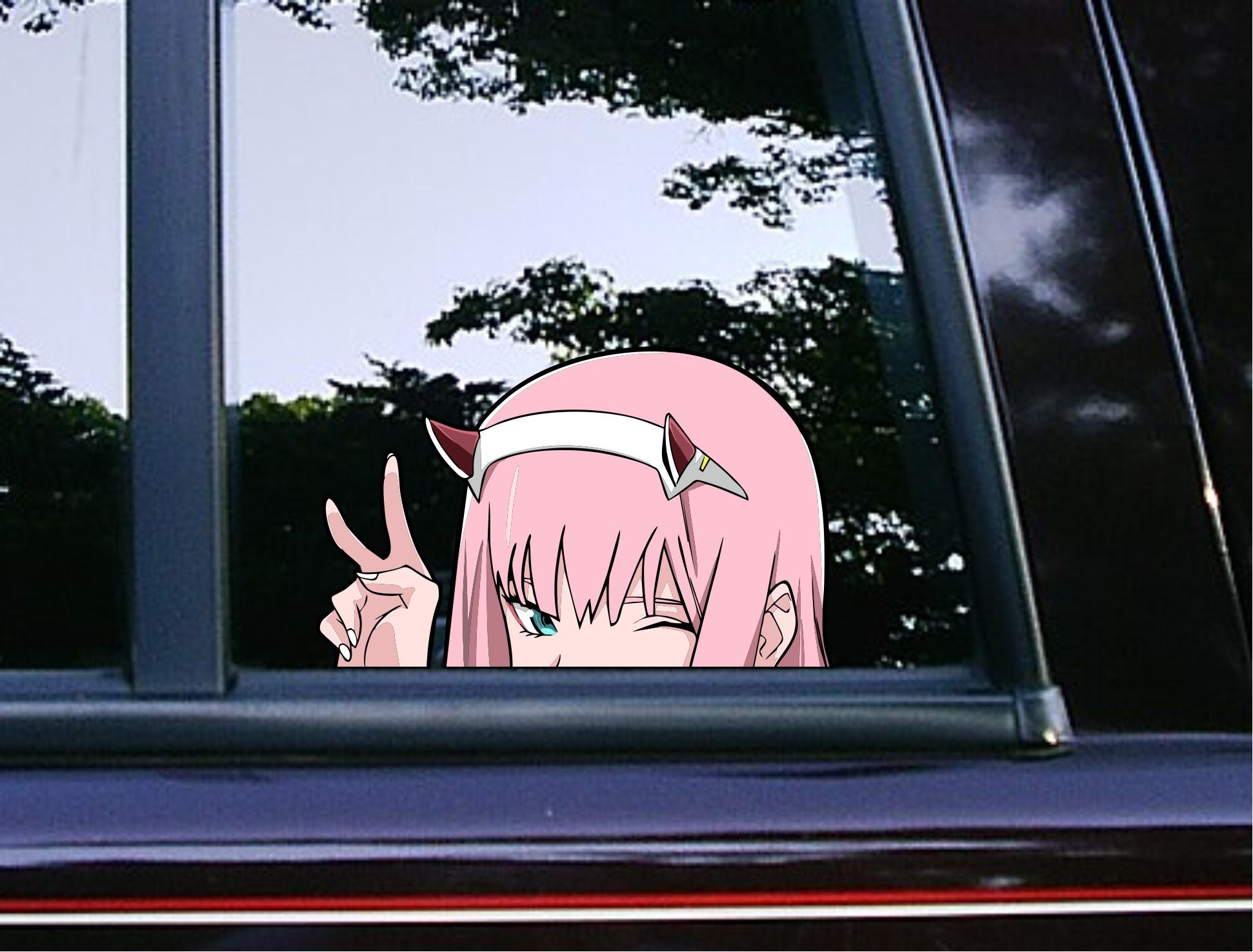 Zero Two Peace Peeker