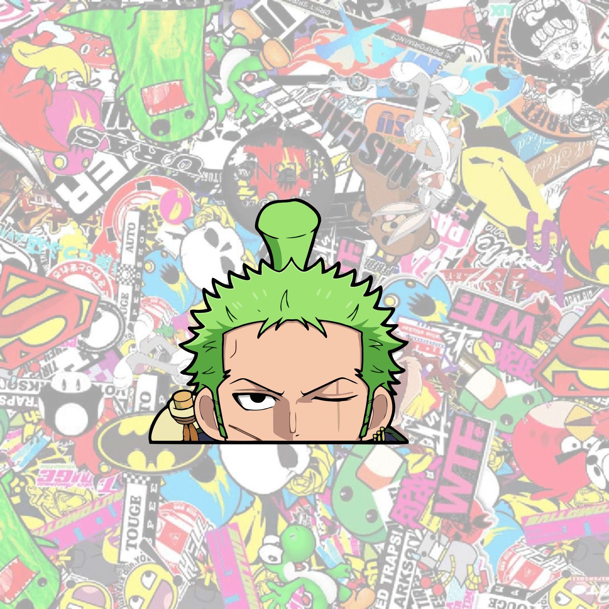 Cool Zoro Peeker